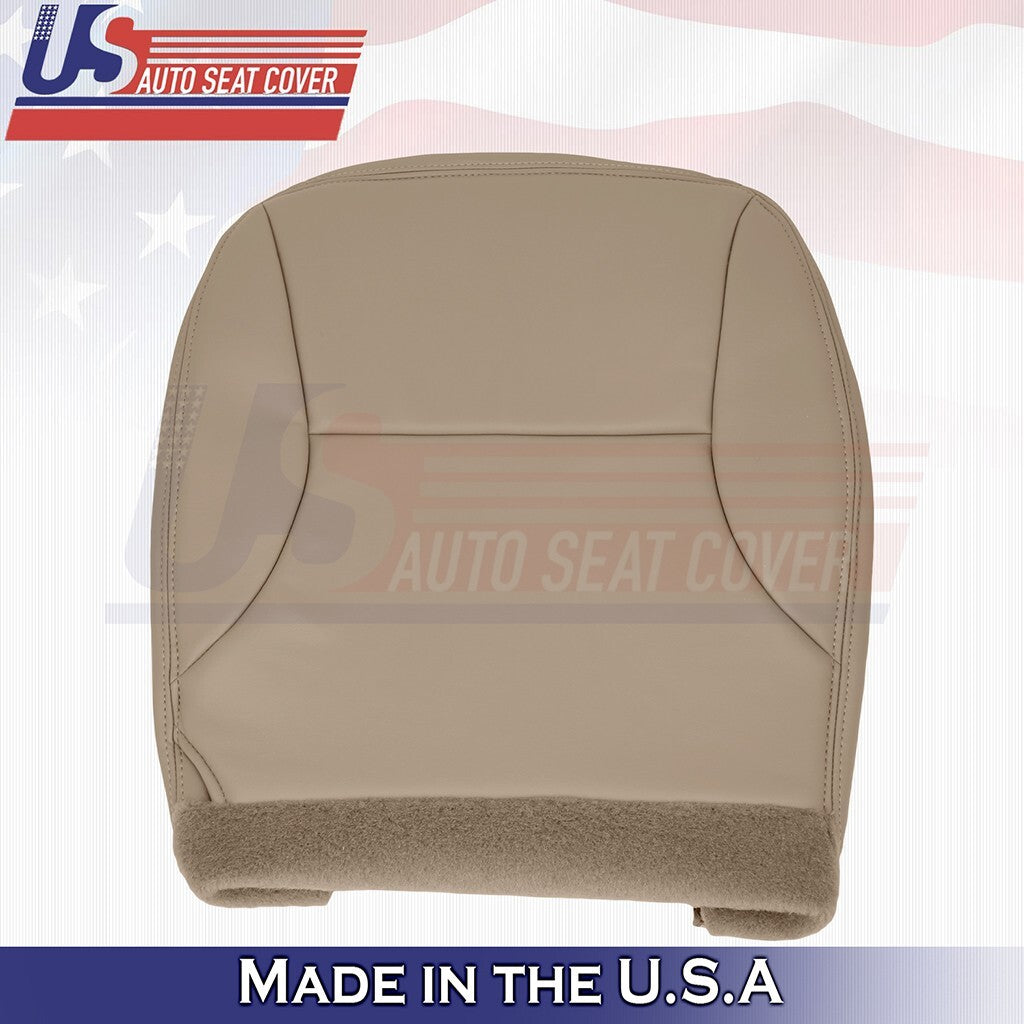 1997, 1998 Fits Ford F150 Lariat Driver Bottom Leather Seat Cover Tan