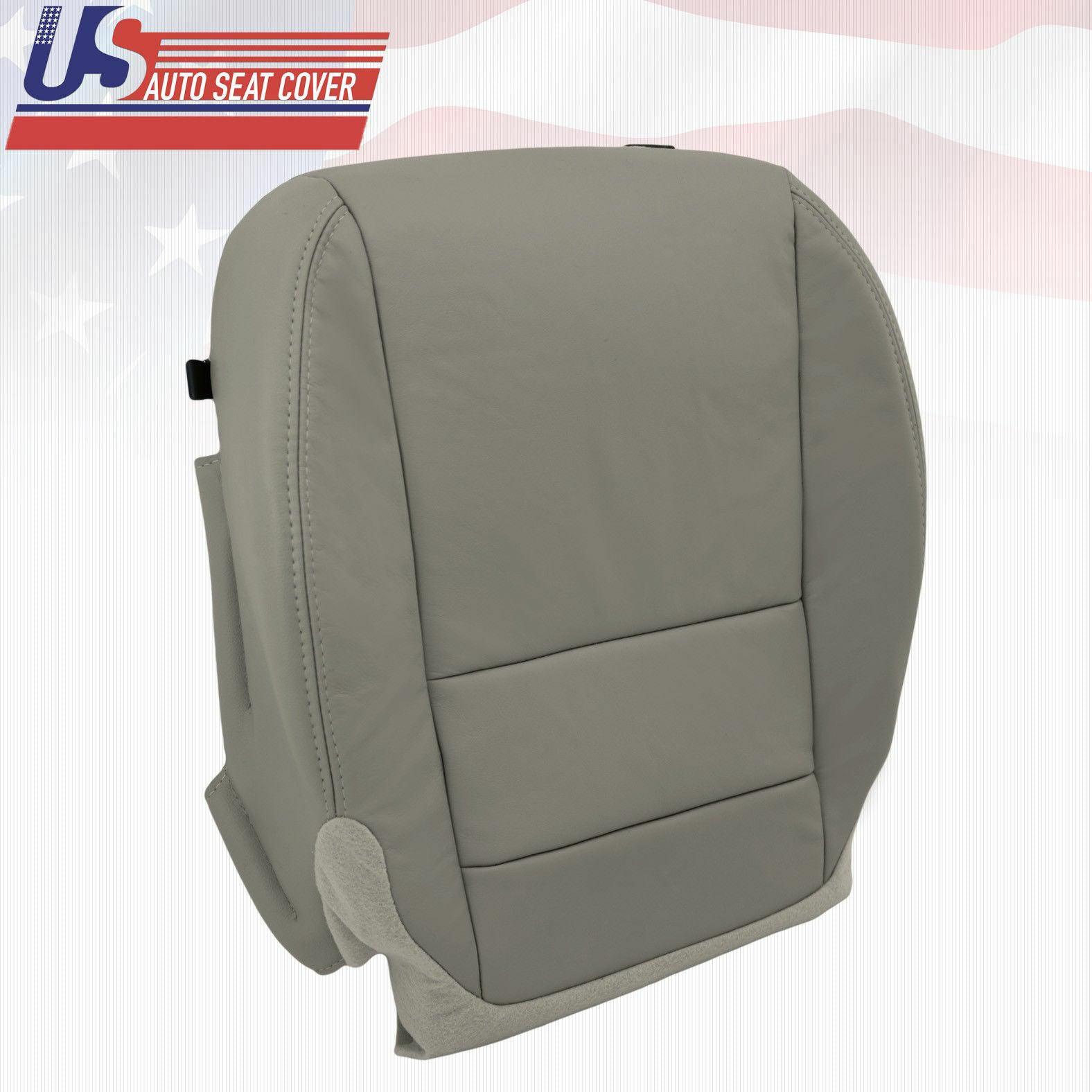 Fits 2007 2014 Acura MDX Driver Bottom Replacement Leather Seat Cover Taupe