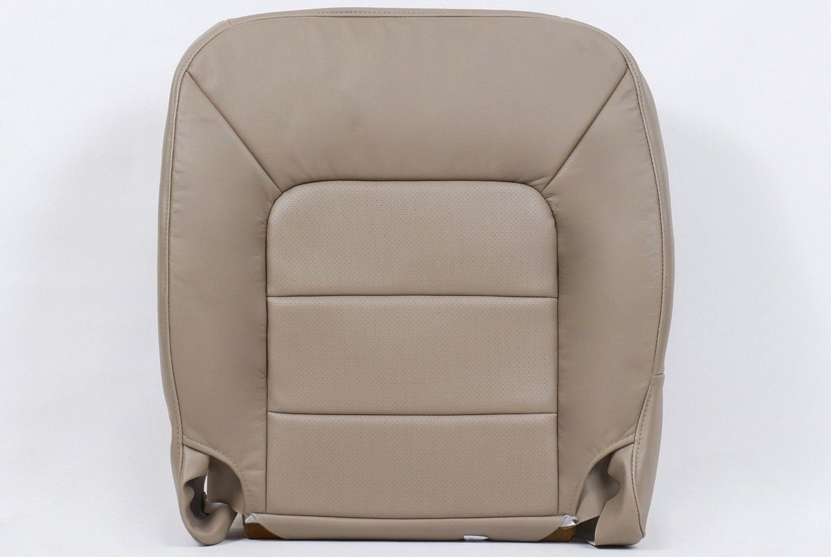 2003 04 05 06 Ford expedition Driver bottom Leather seat cover Tan Perforated