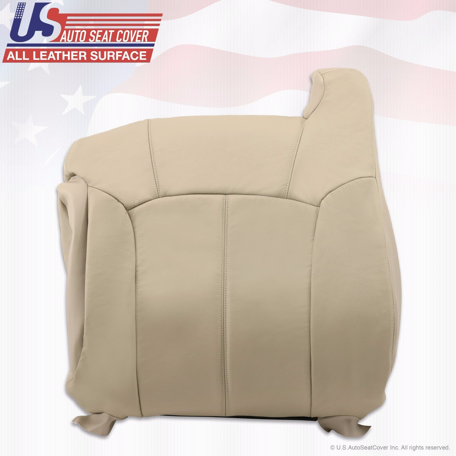 1999 2000 2001 2002 Chevy Suburban Tahoe LT Leatherette Cover Light Shale Tan
