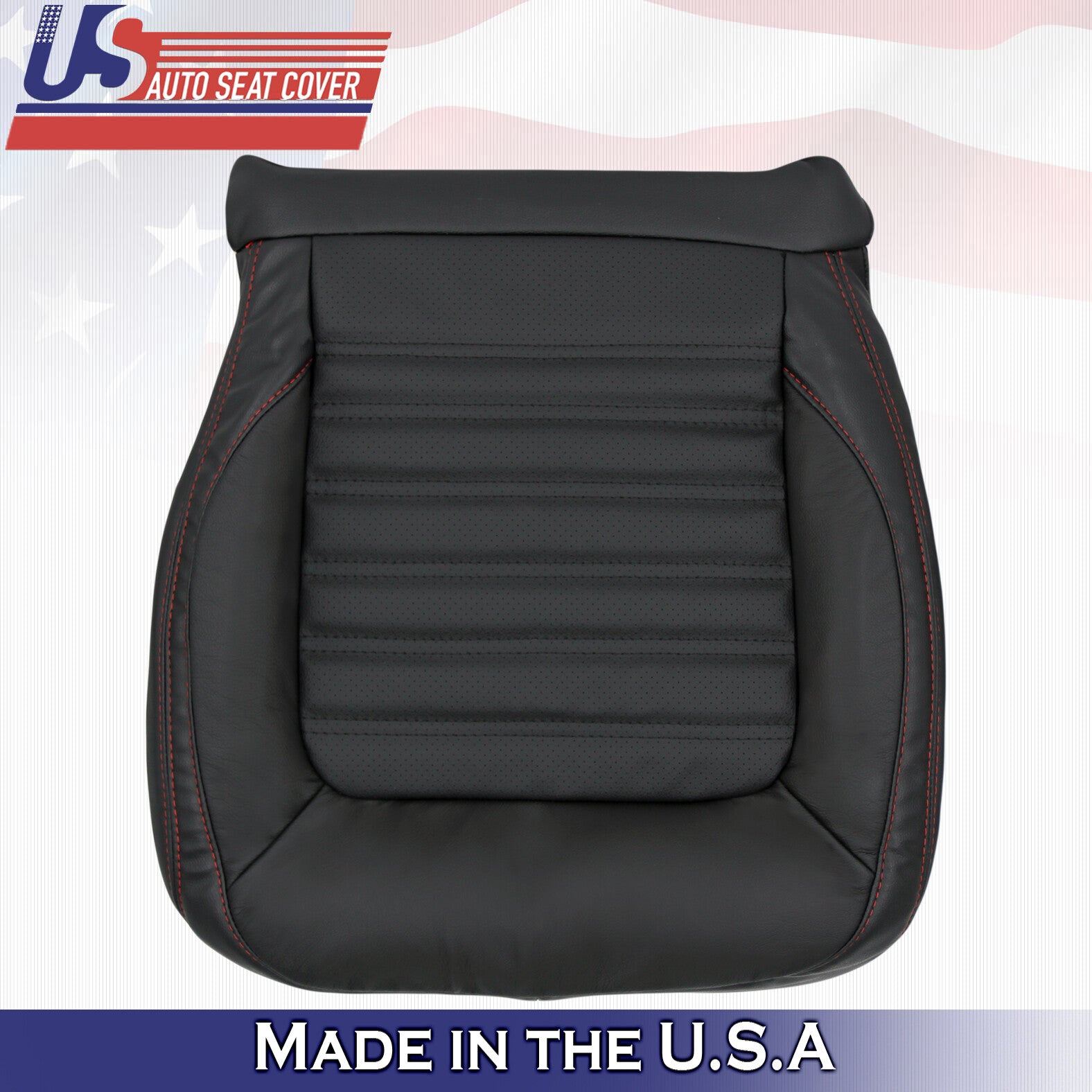 For 2011 - 2018 Volkswagen Jetta GLI Autobahn Driver Bottom Leather Cover Black