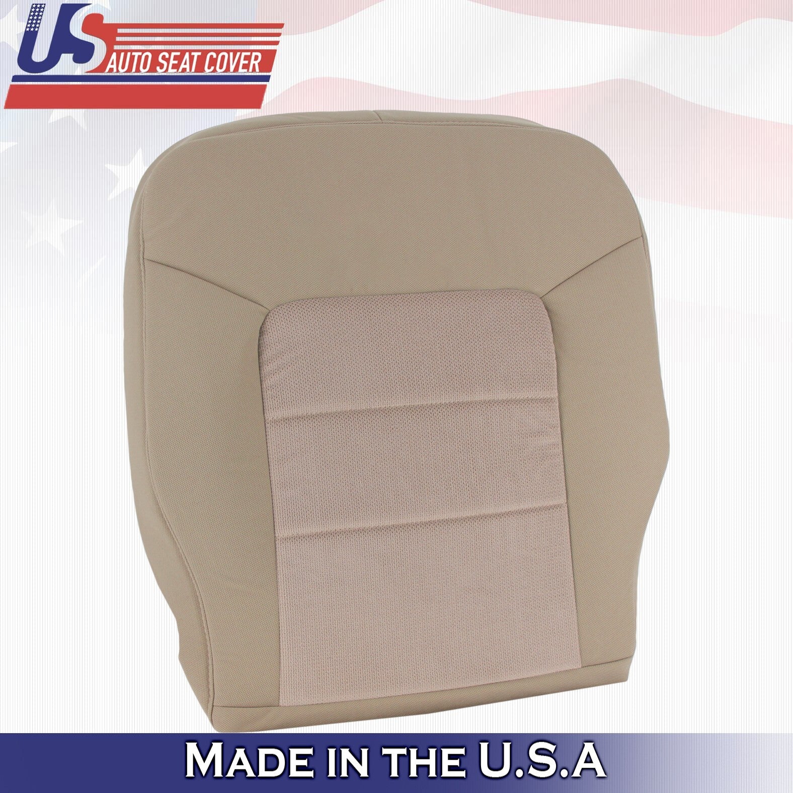 2005 2006 For Ford Expedition XLT Rear Driver & Passenger Top Cloth Covers Tan