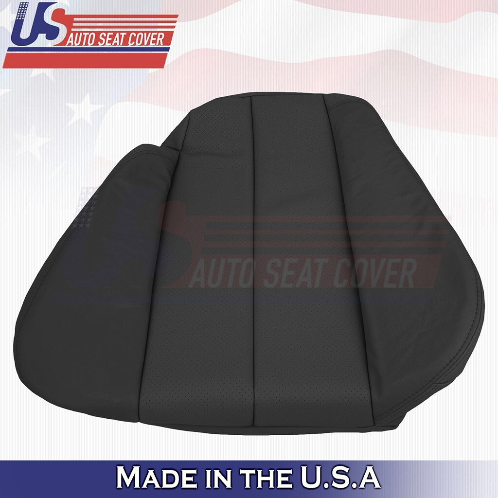 1990-1995 For Mercedes Benz SL320 Driver-Passenger Front Set Leather Cover Black