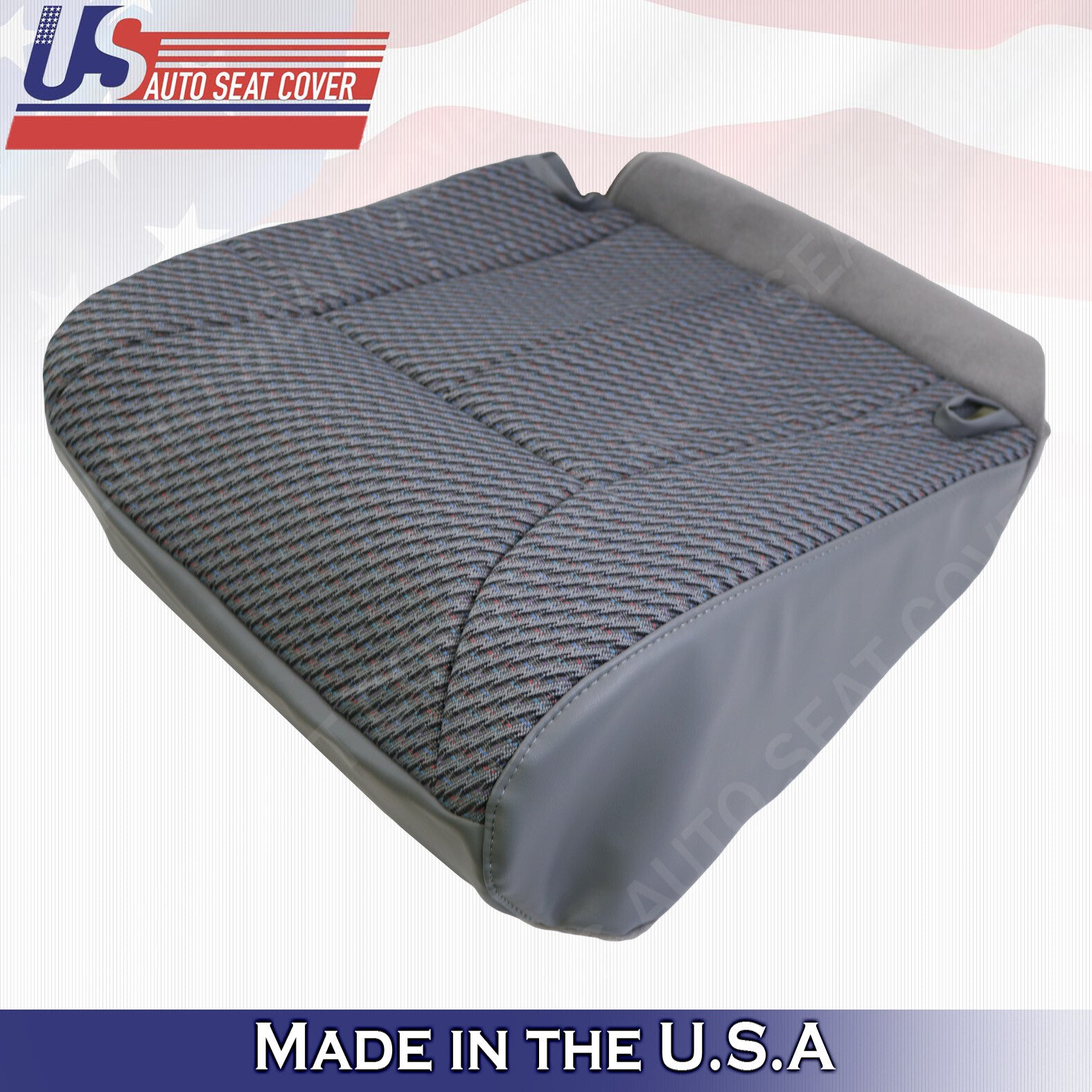 W/T & Regular Cab 1998-2002 For Dodge Ram 1500 SLT Front Cloth Seat Covers Gray