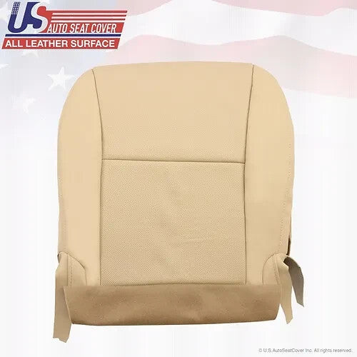 2010 to 2015 For Lexus RX350 Driver & Passenger Bottom Leather Seat Cover Tan