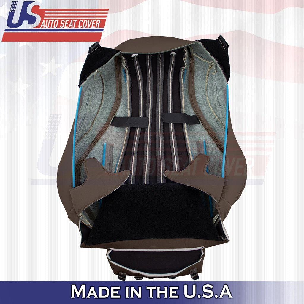 2017 to 2020 For Mercedes Benz E300 Passenger Top Synth Leather Cover Brown