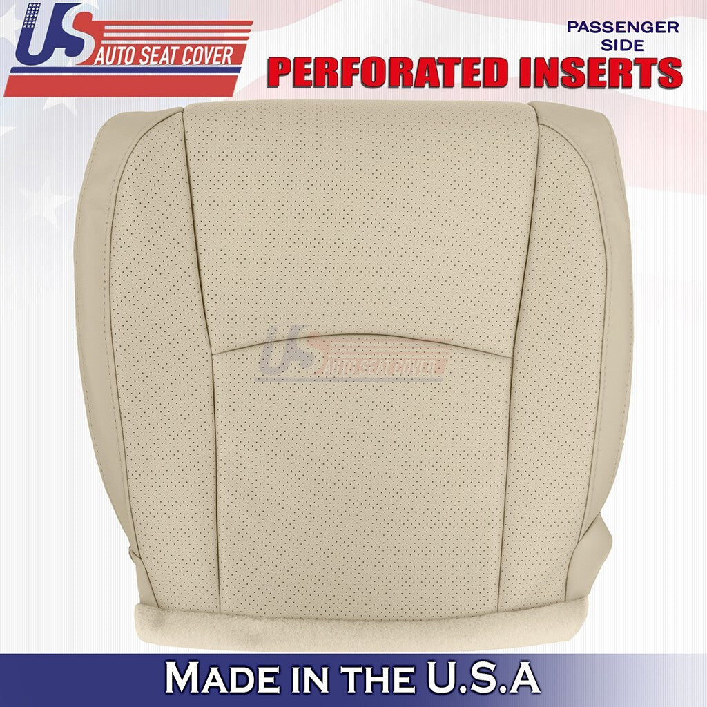 2003 to 2009 For Lexus RX330 Driver &Passenger Bottoms Synthe Leather Cover Tan
