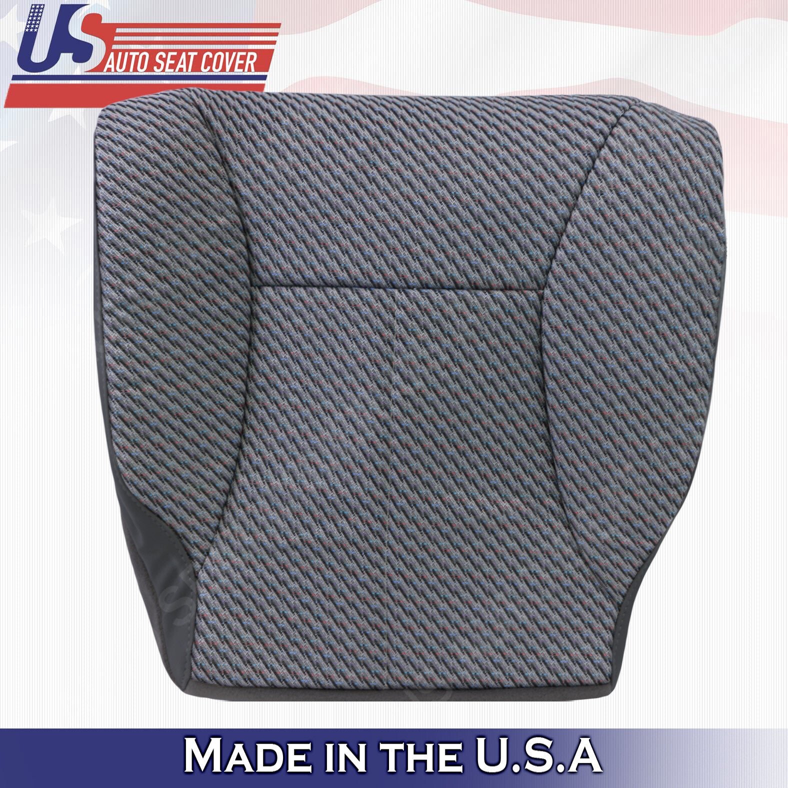 DRIVER BOTTOM CLOTH COVER DK GRAY+FOAM CUSHION 1998-2002 FOR Dodge Ram EXT CAB
