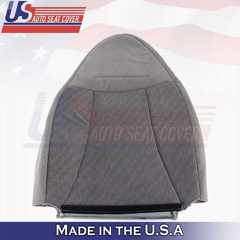 1992-1996 Fits Ford Bronco XLT Front Driver & Passenger Tops Cloth Cover Gray
