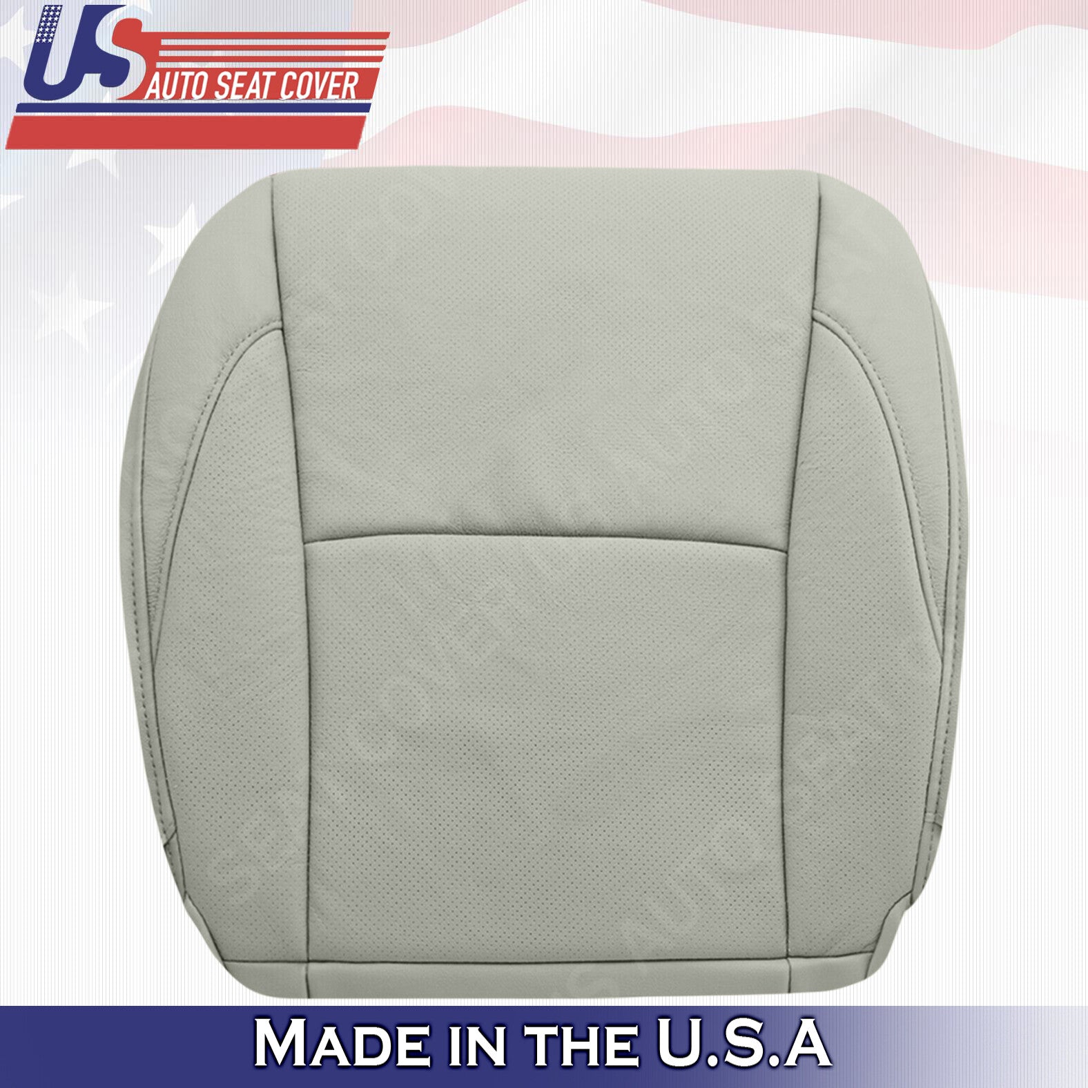 2010 2011 2012 For Lexus ES350 Driver Side Bottom Leather Seat Cover Gray