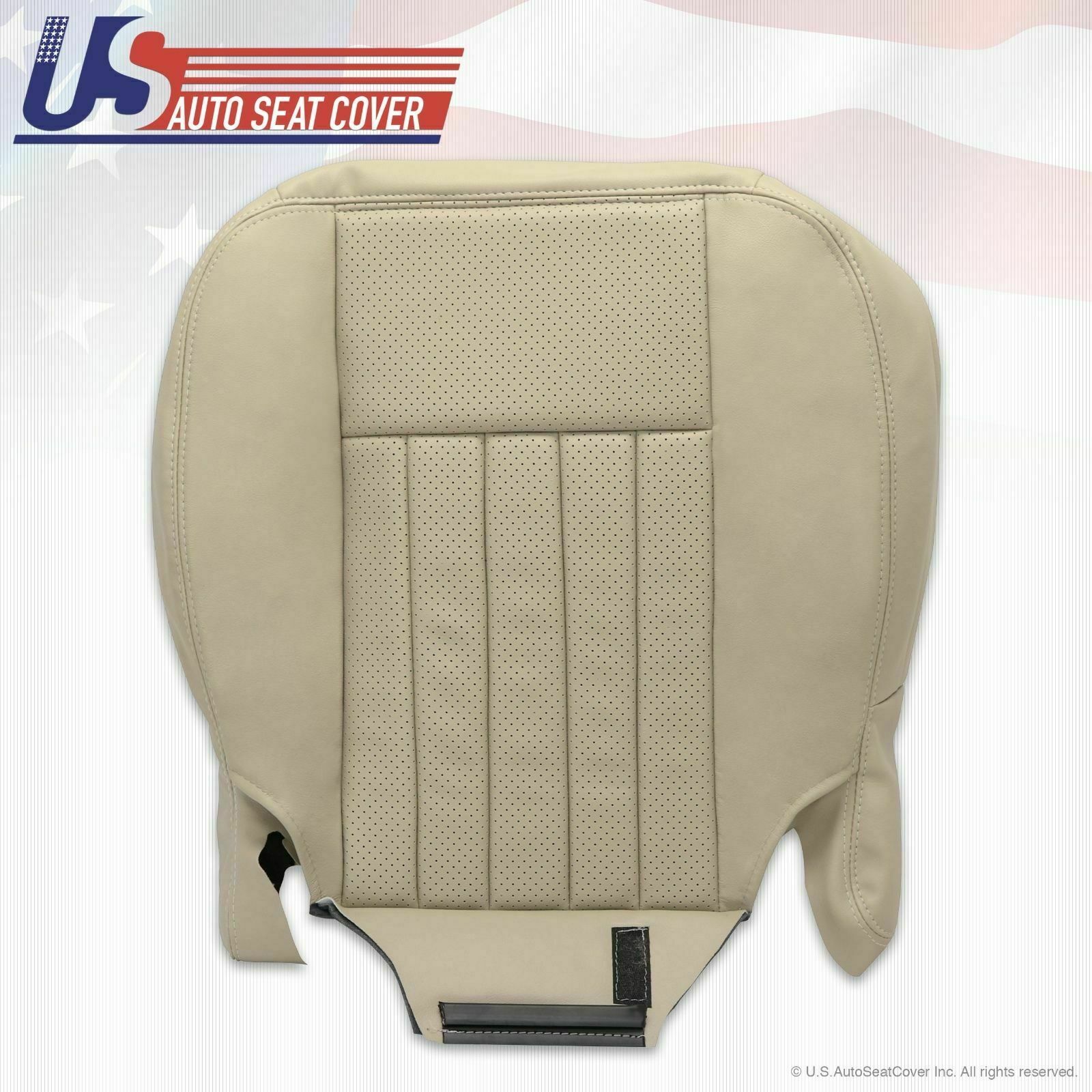 2003 2004 Lincoln Navigator Luxury Driver Side Bottom Leather Seat Cover TAN
