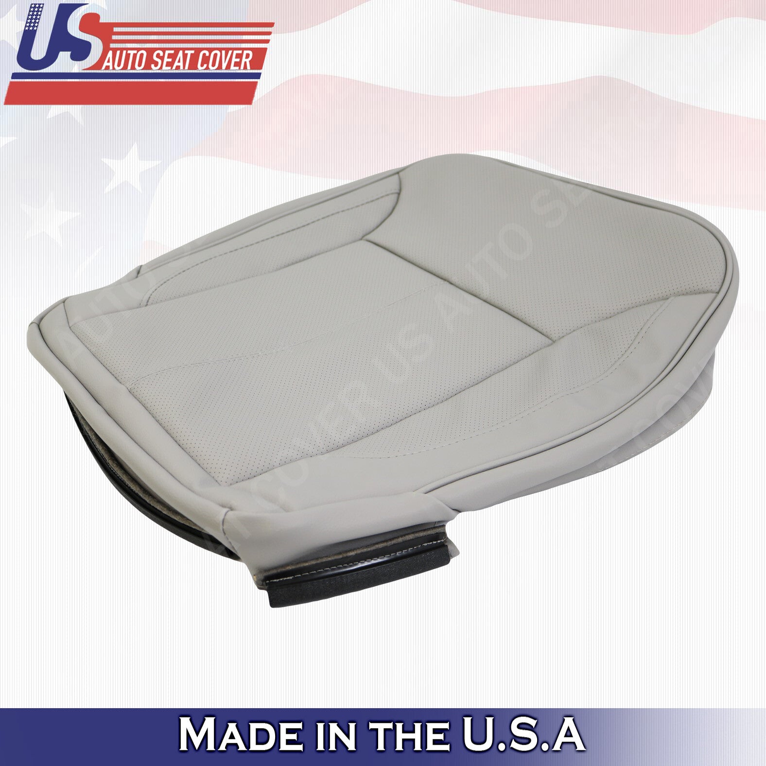 Mercedes Benz 2007-2012 For GL350 450 Base Front Bottoms Perf. Leather Gray