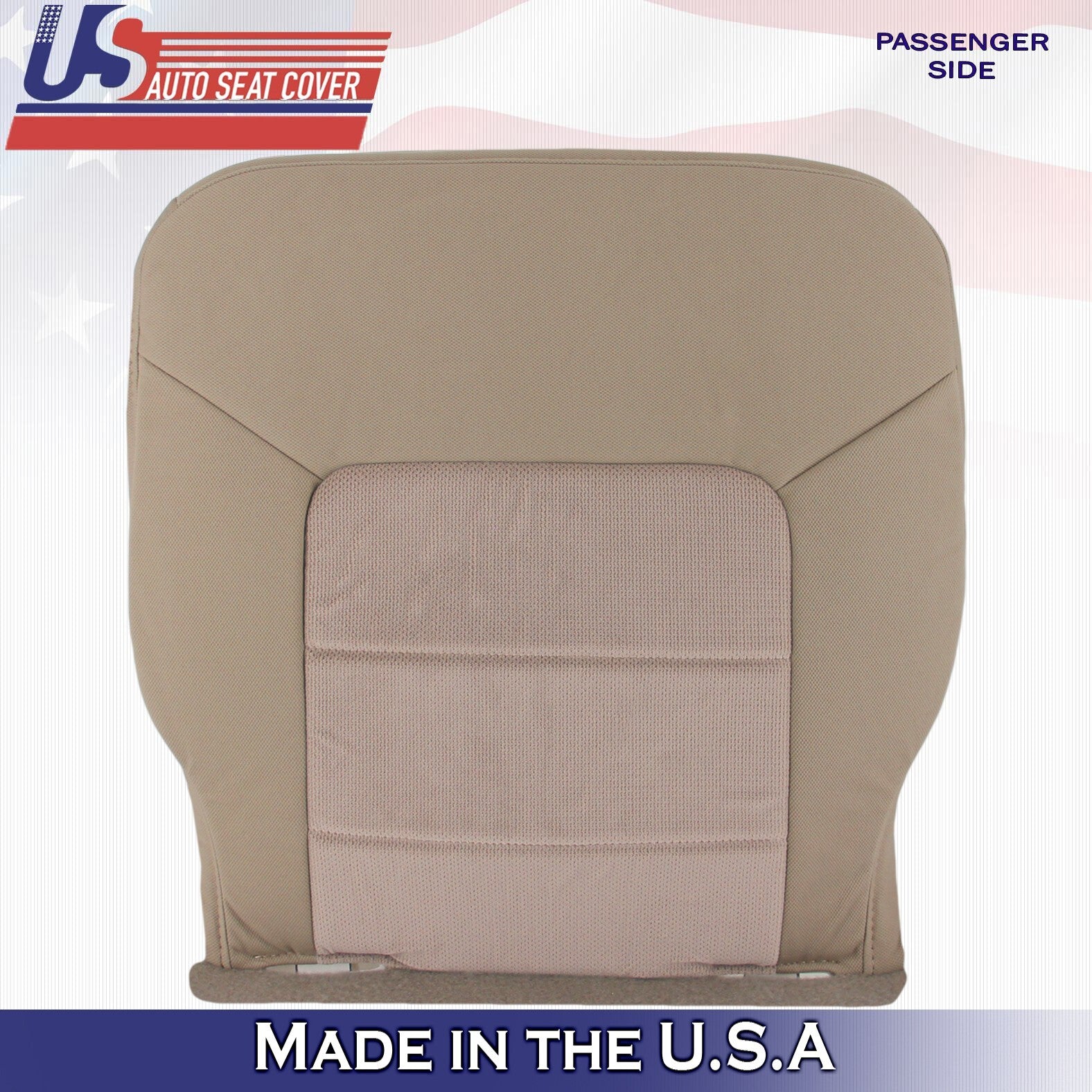 2003 2004 For Ford Expedition XLT Rear Passenger Top & Bottom Cloth Covers Tan