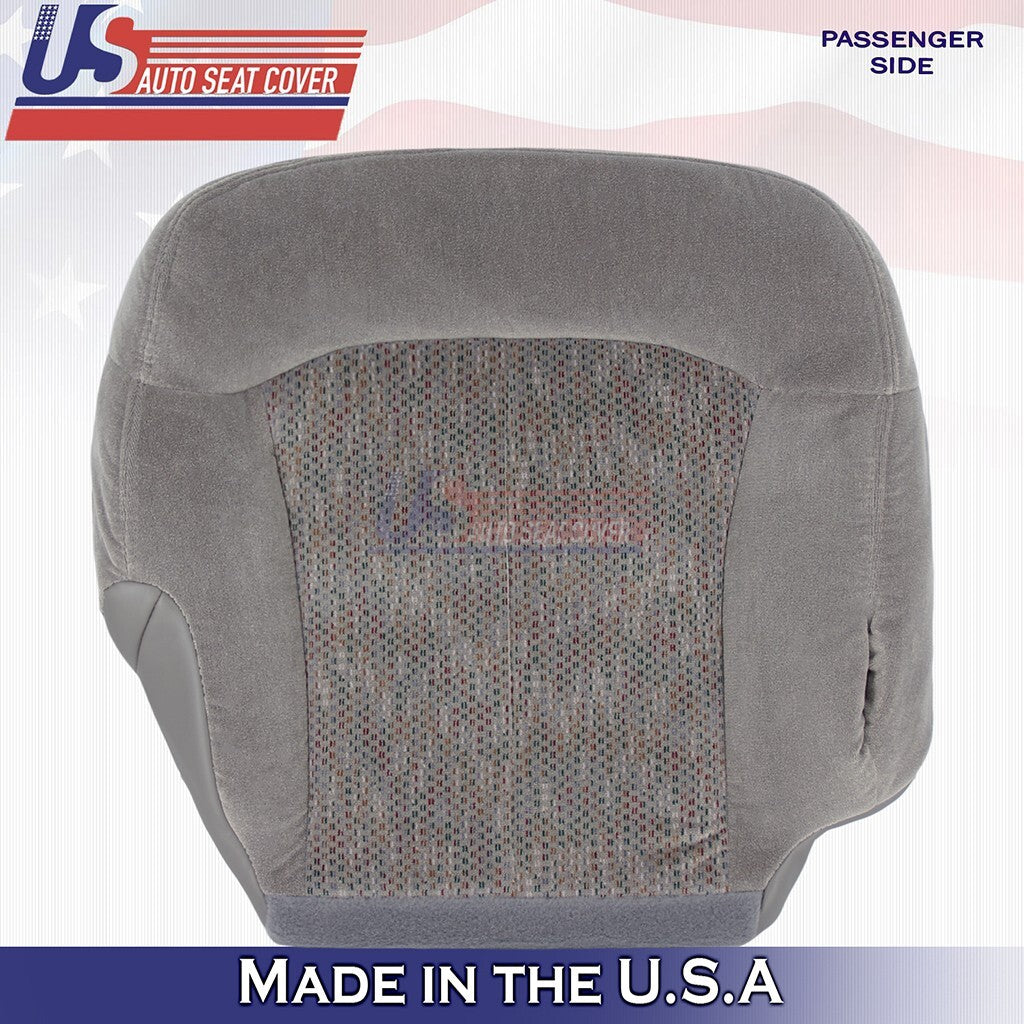 2000 to 2002 Fits Chevy Tahoe Suburban Passenger Top & Bottom Cloth Cover Gray
