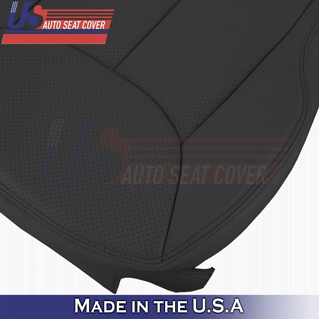 2003 to 2007 For Mercedes Benz Passenger Bottom Perforated Leather Cover Black