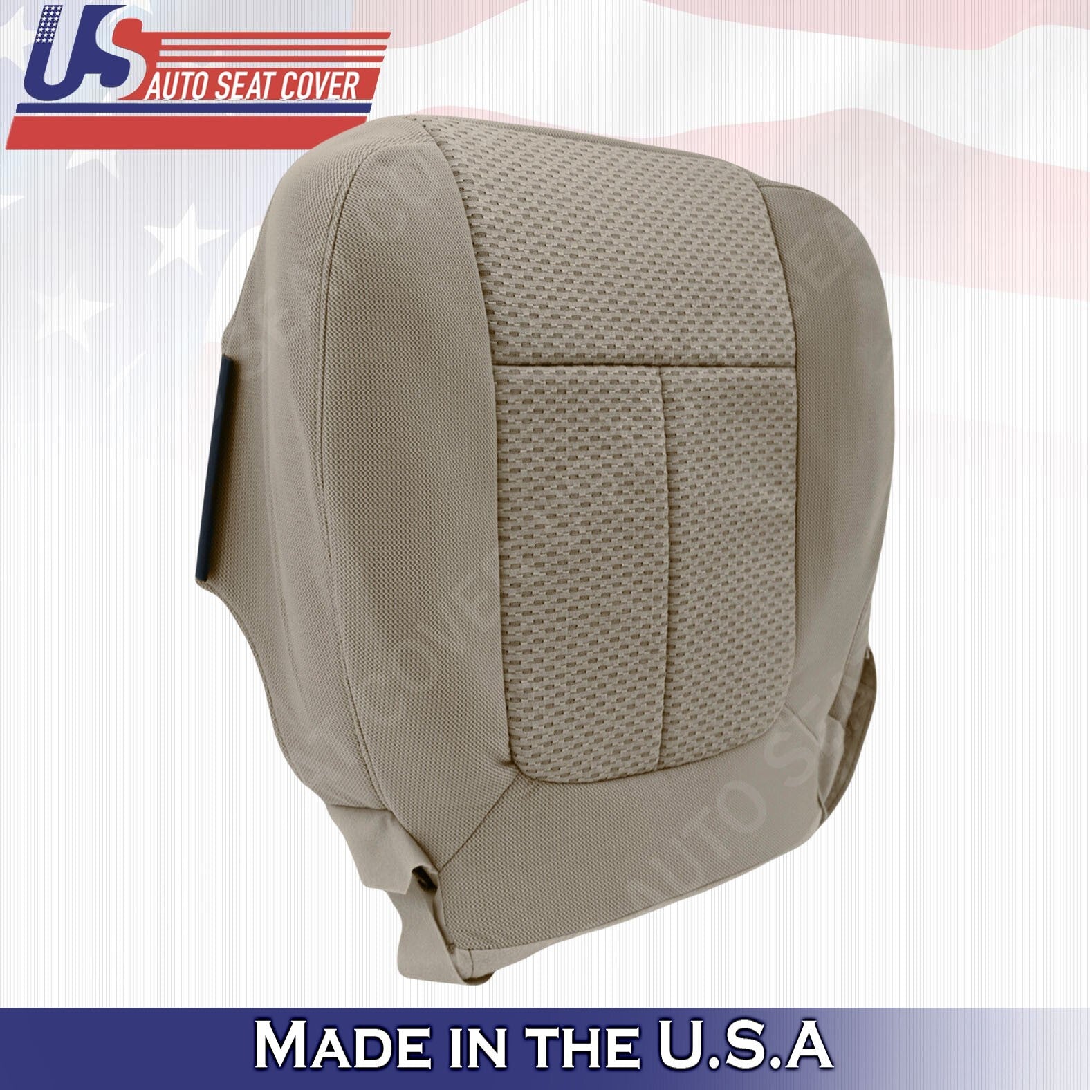 2011 2012 2013 2014 Fits Ford F150 XLT Adobe Tan Driver Bottom Cloth Seat Cover