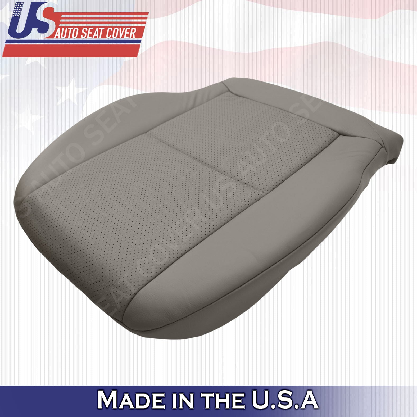 2008 to 2014 For Mercedes Benz C250 C300 C350 Passenger Bottom Seat Cover GRAY
