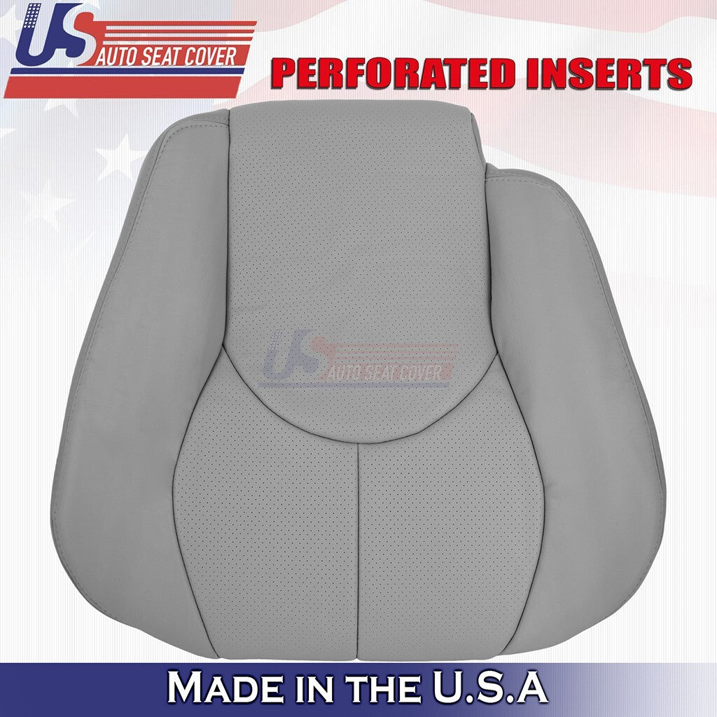1996 to 2000 For Mercedes Benz SL600 Driver-Passenger Tops Leather Cover Gray
