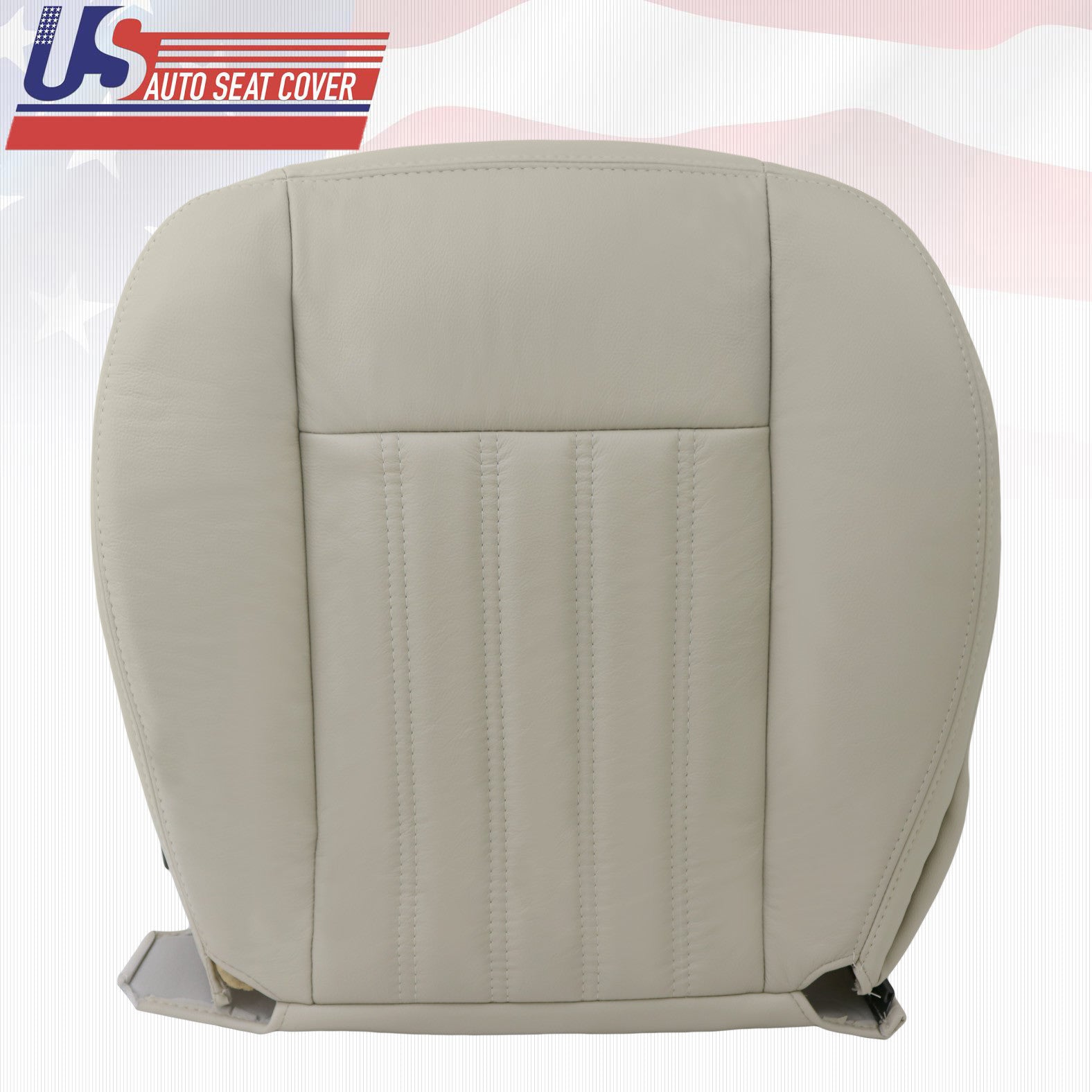 2004 Lincoln Aviator Luxury Sport Driver Bottom Genuine Leather Seat Cover Tan