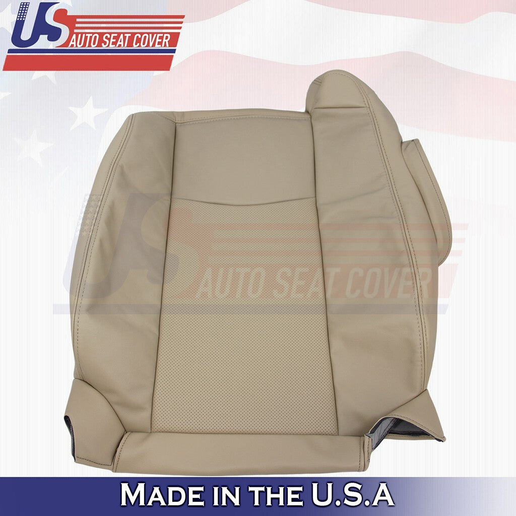 2004 to 2009 For Cadillac SRX Driver & Passenger Tops Bottoms Leather Cover Tan