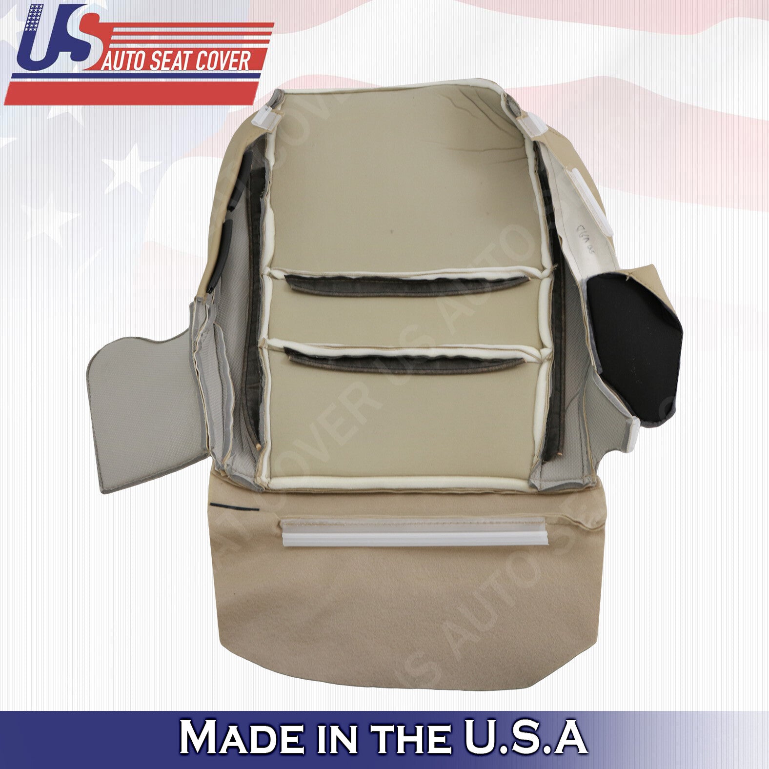 Fits 2007 2008 2009 2010 2011 Honda CR-V LEFT & RIGHT Bottoms Leather Cover Tan