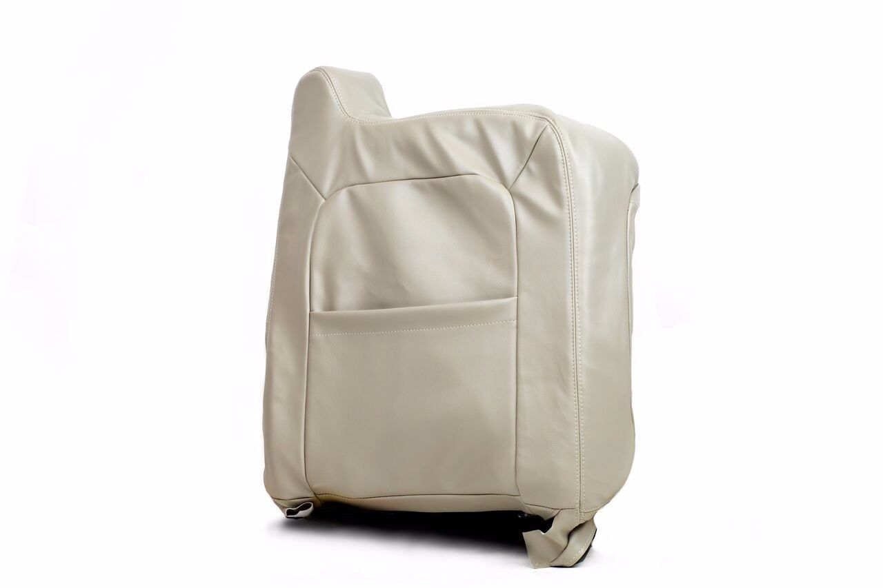 2003 2004 2005 2006 Chevy Tahoe Suburban Driver Lean Back Leather Seat Cover Tan