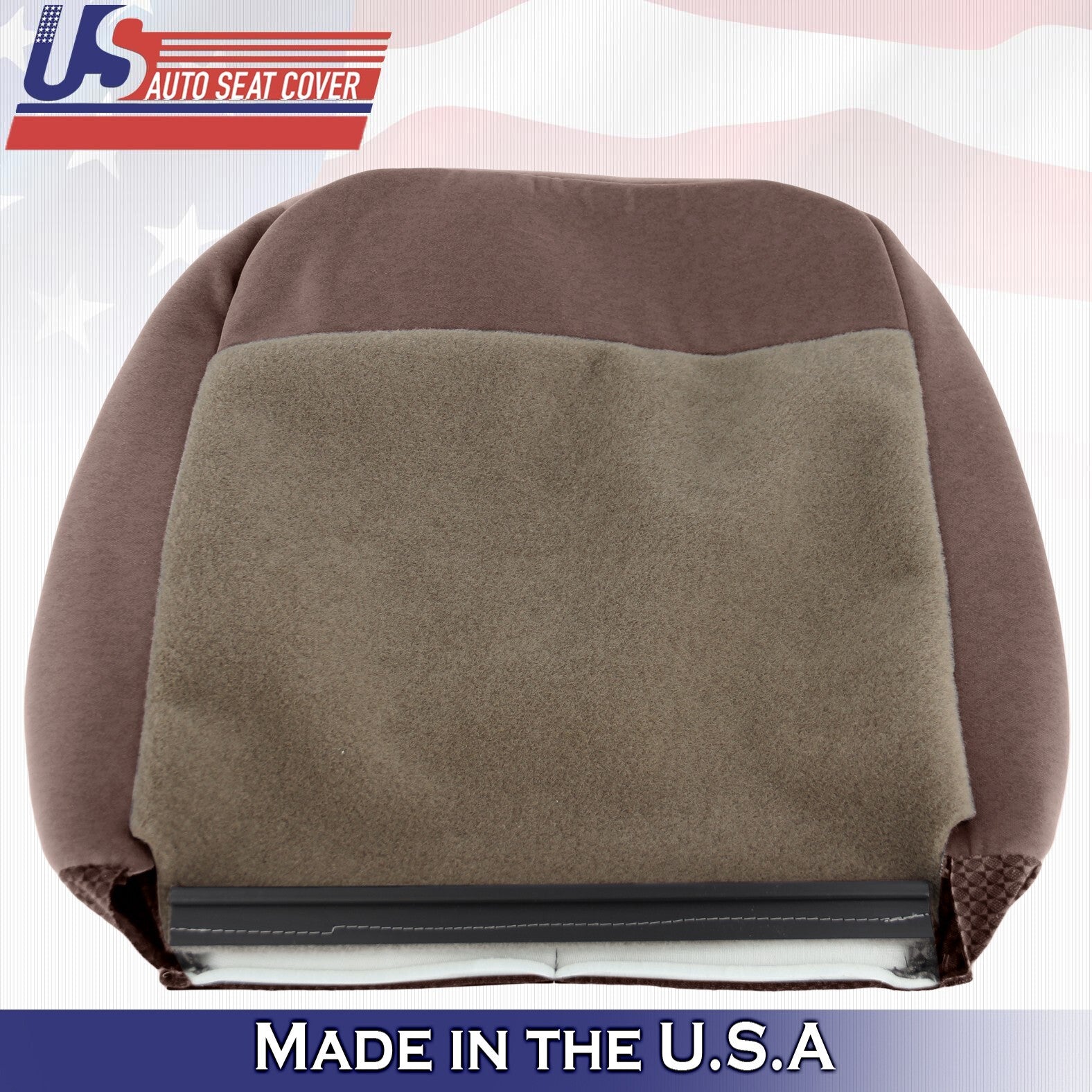 2002 to 2006 For Dodge Ram 1500 Driver & Passenger Tops Cloth Seat Cover Tan
