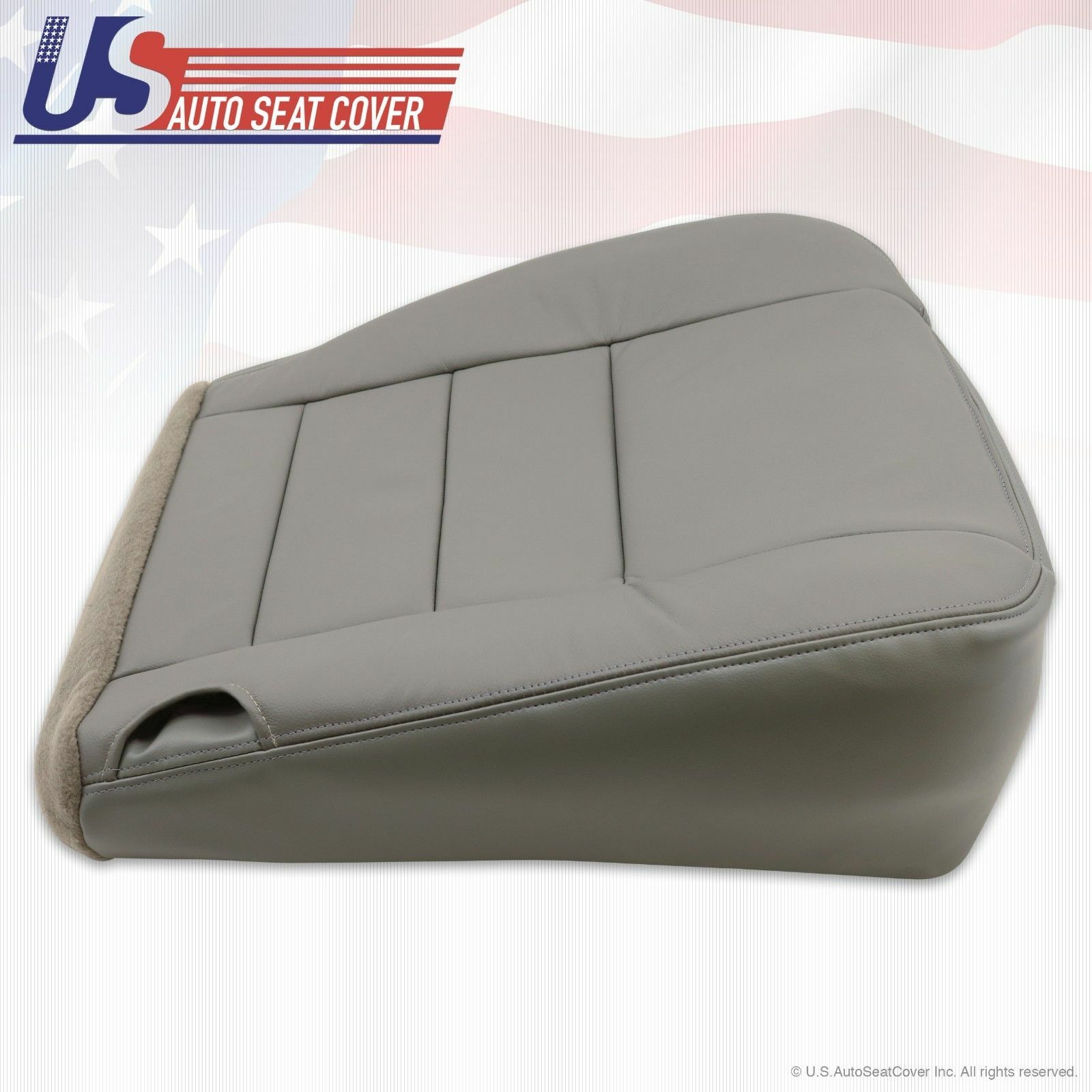 2002-2007 Ford F250 Lariat Driver Side Bottom Vinyl Seat Cover Plus Foam Cushion