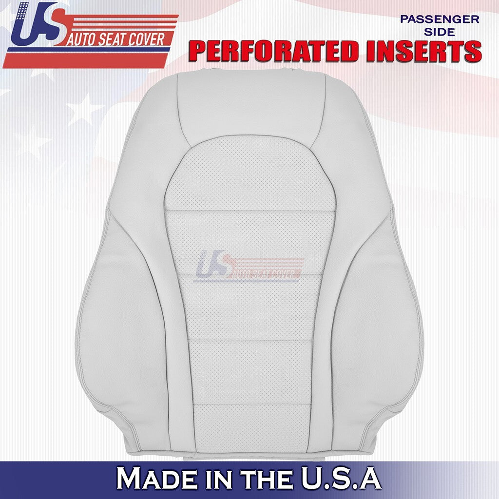 2020 2021 Fits Mercedes Benz GLC300 Driver & Passenger Tops Leather Cover Gray