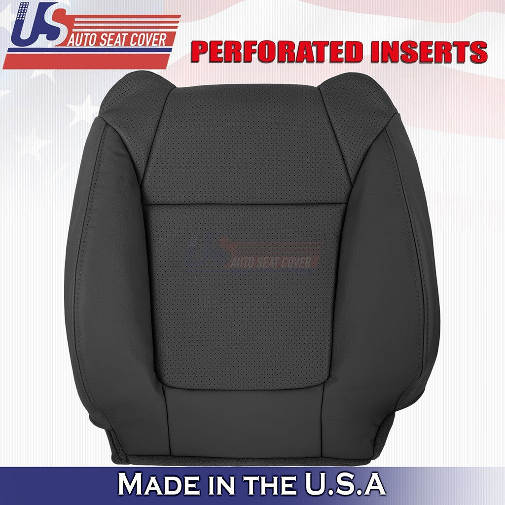 2001 to 2003 For Acura CL Type-S Driver &Passenger Tops Perf Leather Cover Black