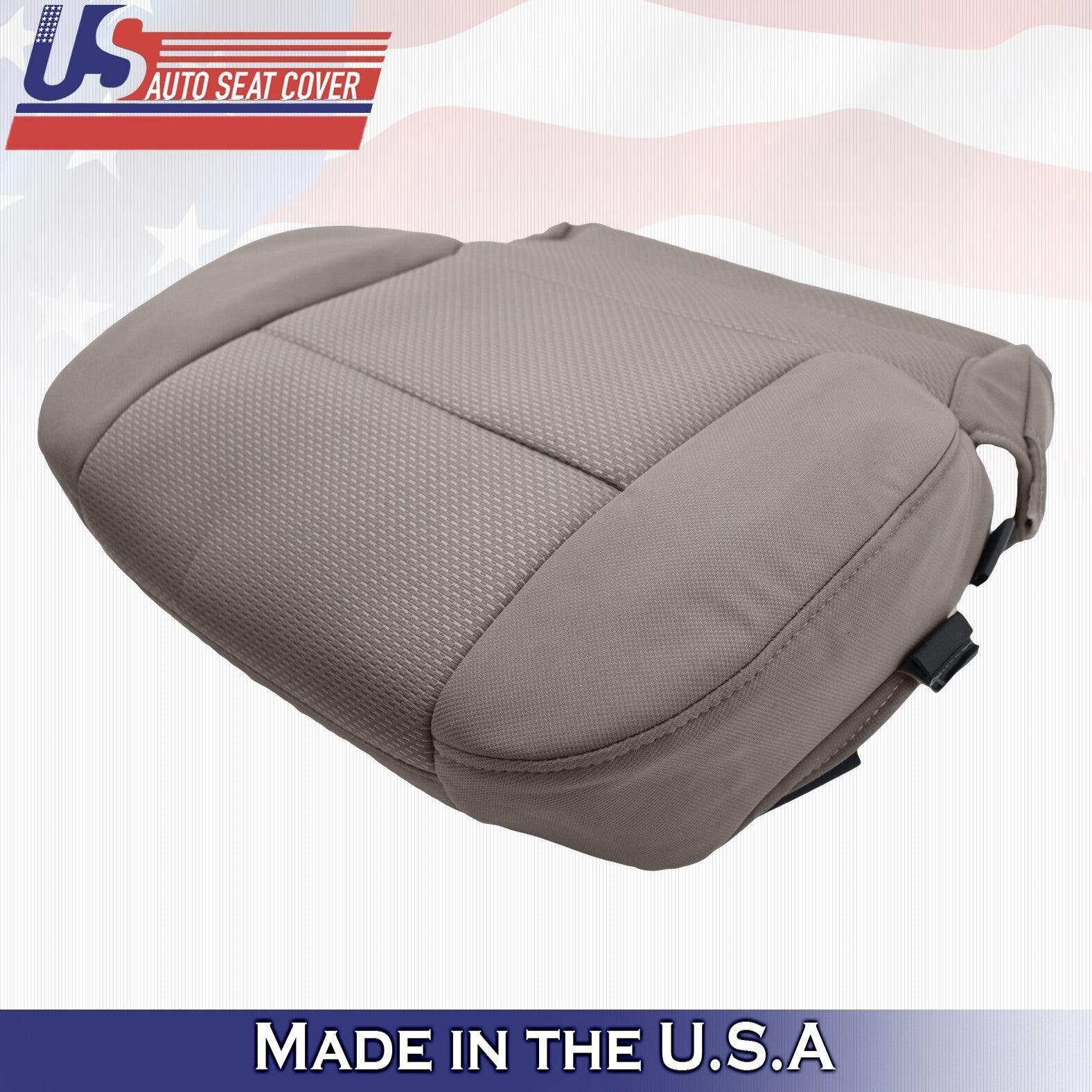 2014-2018 Fits Chevy Silverado Passenger Side Bottom &Top Cloth Cover Dune Tan