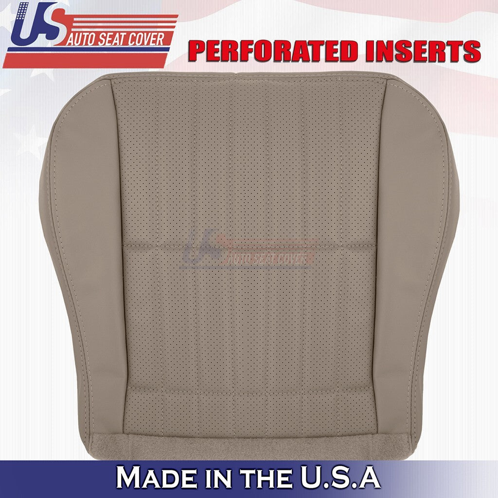 1997 to 2002 For Chevy Camaro Passenger Bottom Perforated Leather Cover Tan