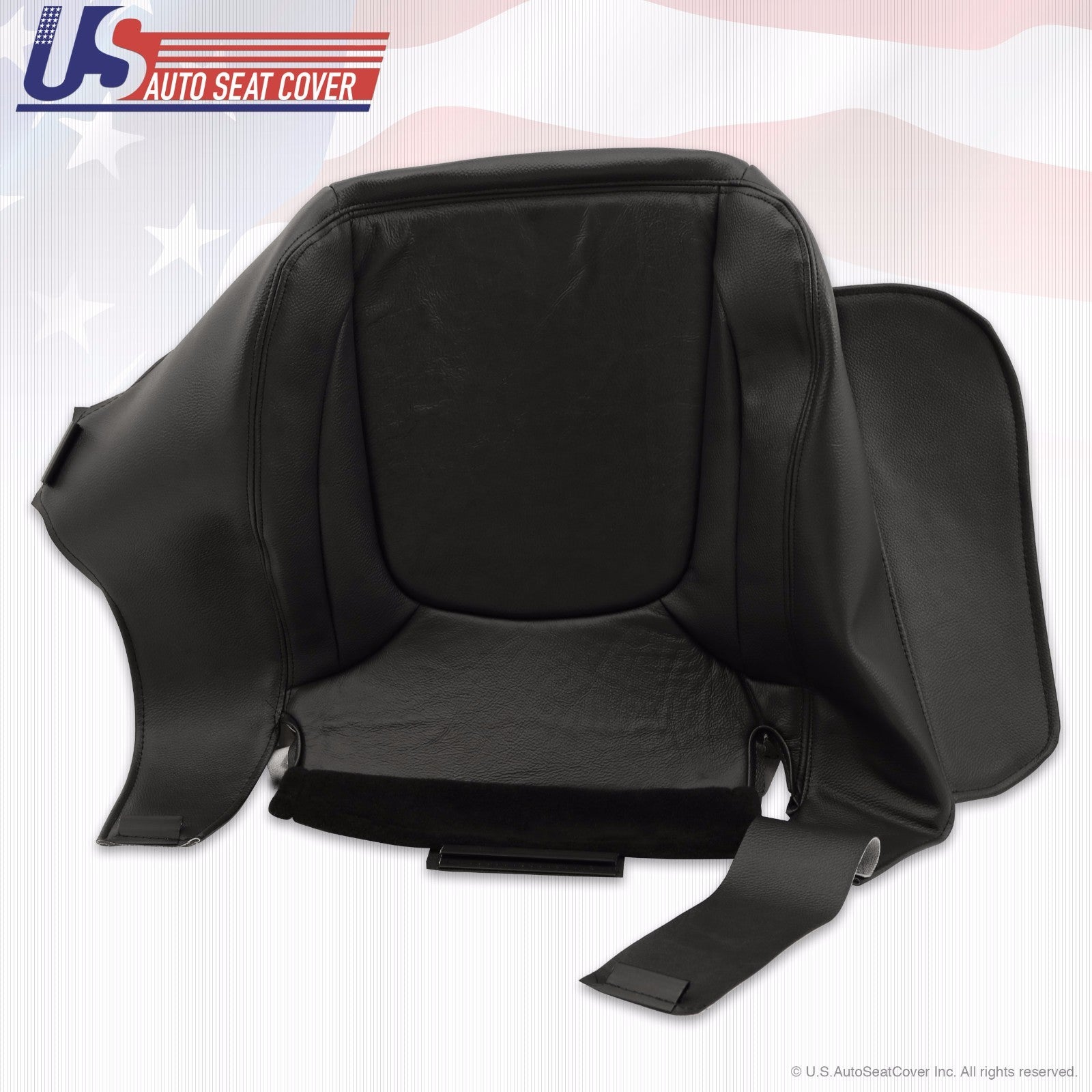 2004 2005 For Dodge Ram 1500 Laramie Passenger Bottom Leather Seat Cover Dk Gray