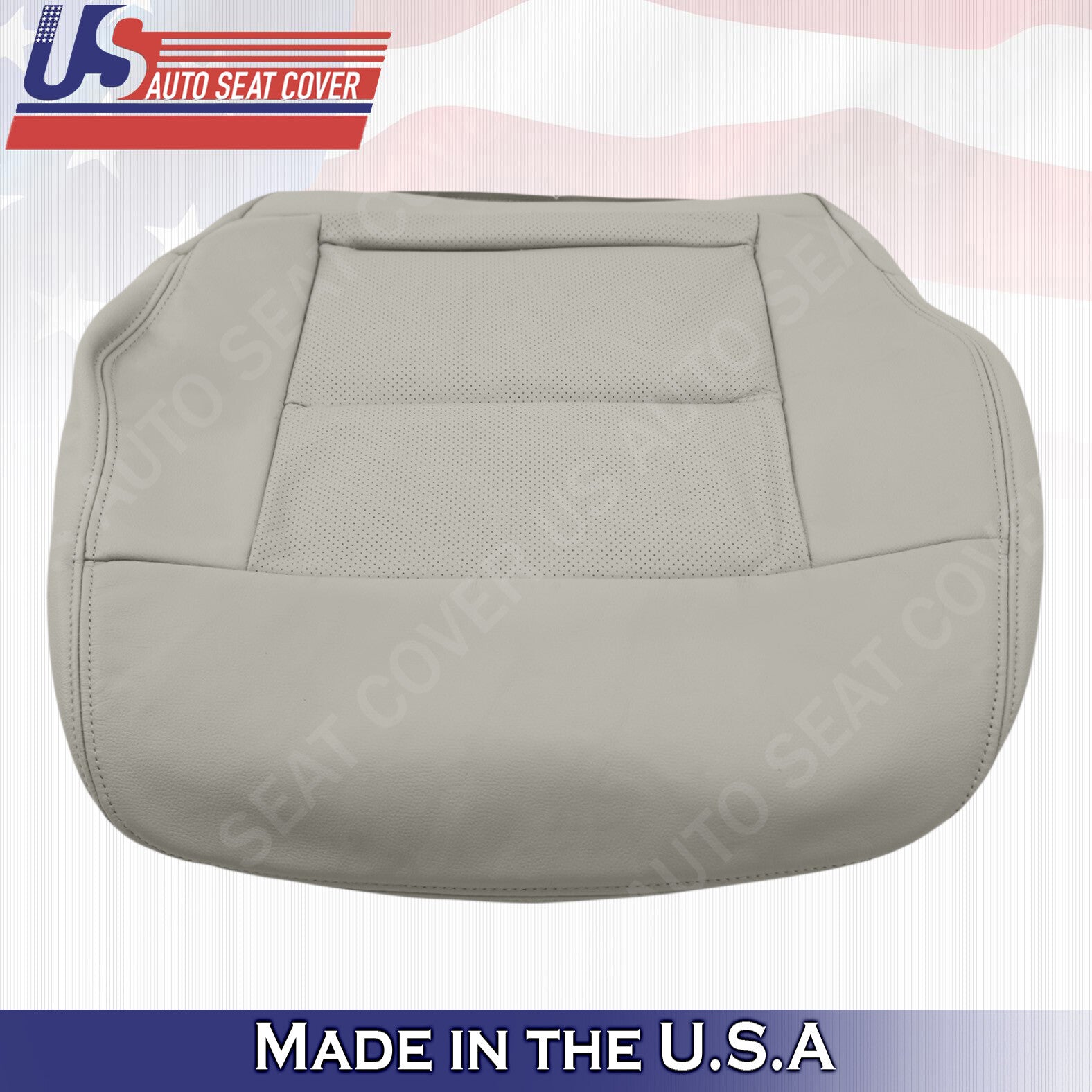 For 2014 2015 Mercedes Benz E350 E550 Driver Bottom Leather Cover Light Gray