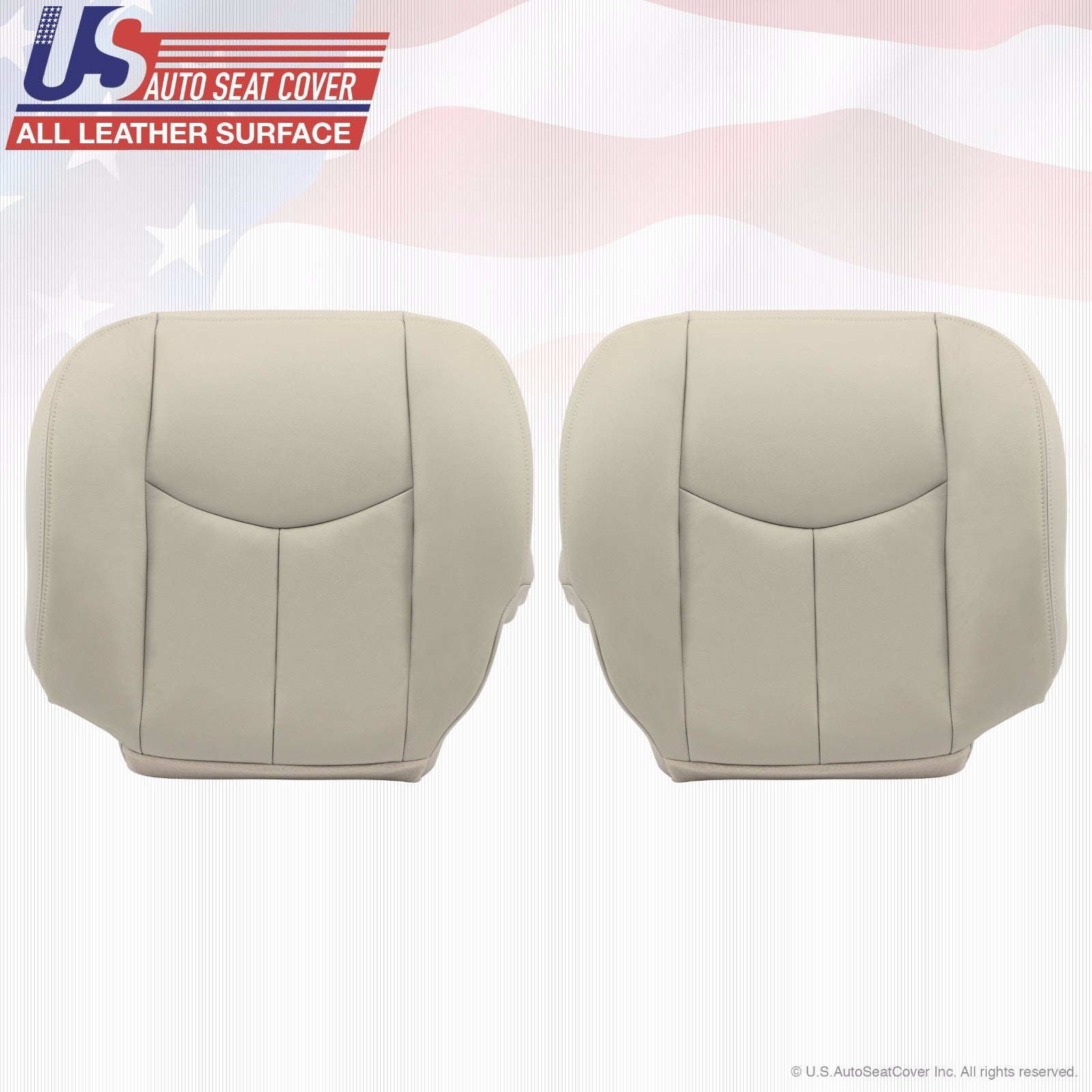 2003 2004 2005 2006 Tahoe Suburban Upholstery leather seat cover Replacement Tan