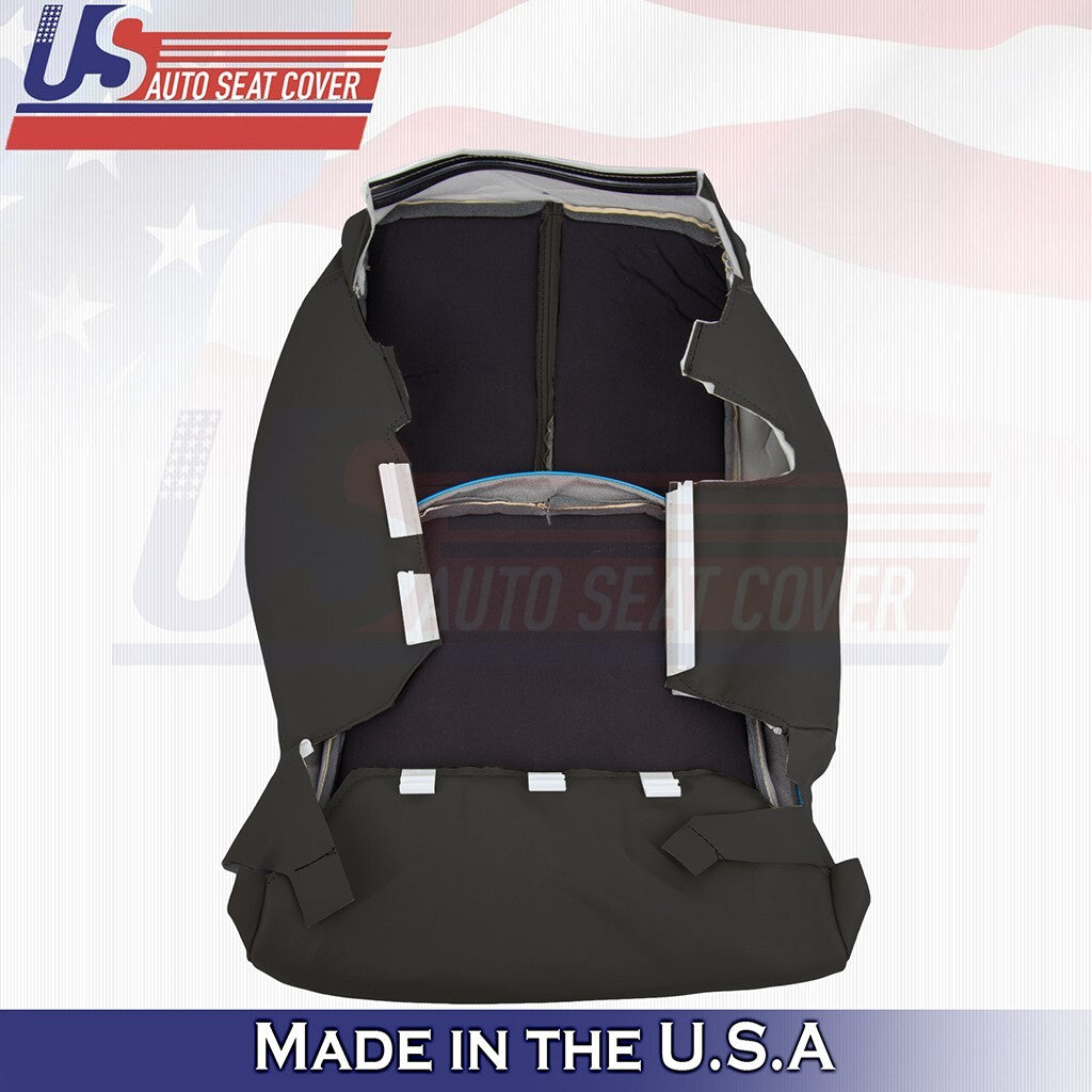 2009 to 2014 Fits Nissan Murano Driver Bottom Leather Seat Cover Black