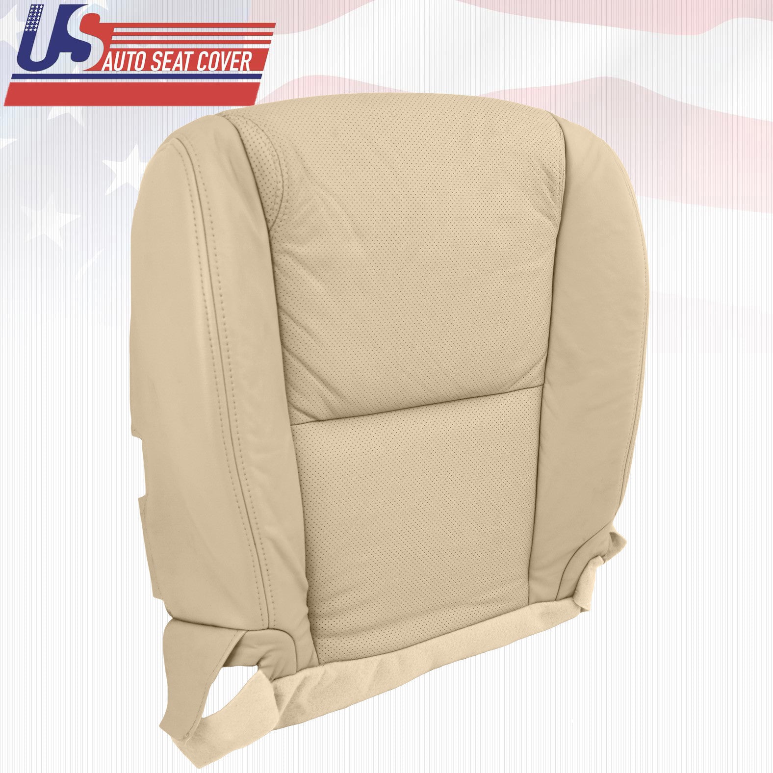 Fits 2006 Lexus GS300 300AWD 430 Driver Passenger Bottom seat cover Tan
