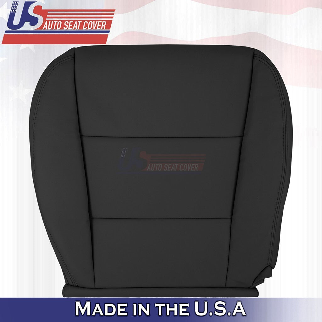 2013 to 2018 Fits Toyota Avalon XLE Front Set Tops &Bottoms Leather Cover Black