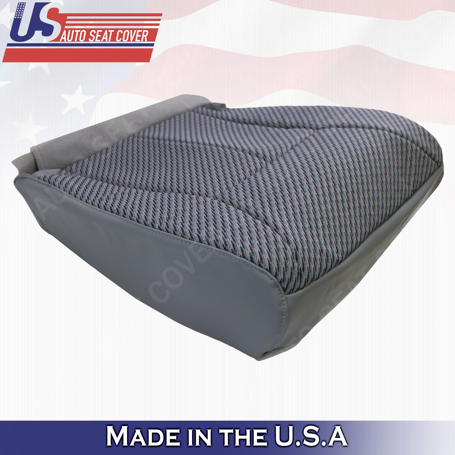 W/T & Regular Cab 1998-2002 For Dodge Ram 1500 SLT Front Cloth Seat Covers Gray