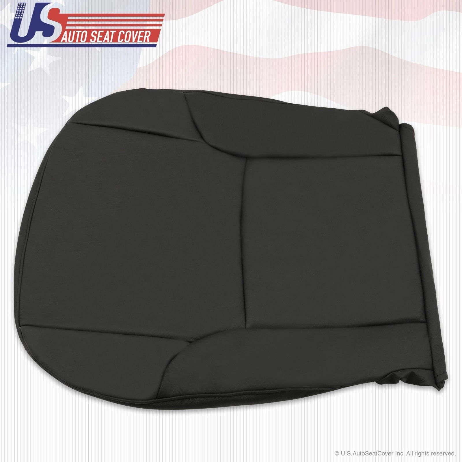 Driver Bottom Synthetic Seat Cover Black 2003 to 2009 Fits Toyota 4Runner