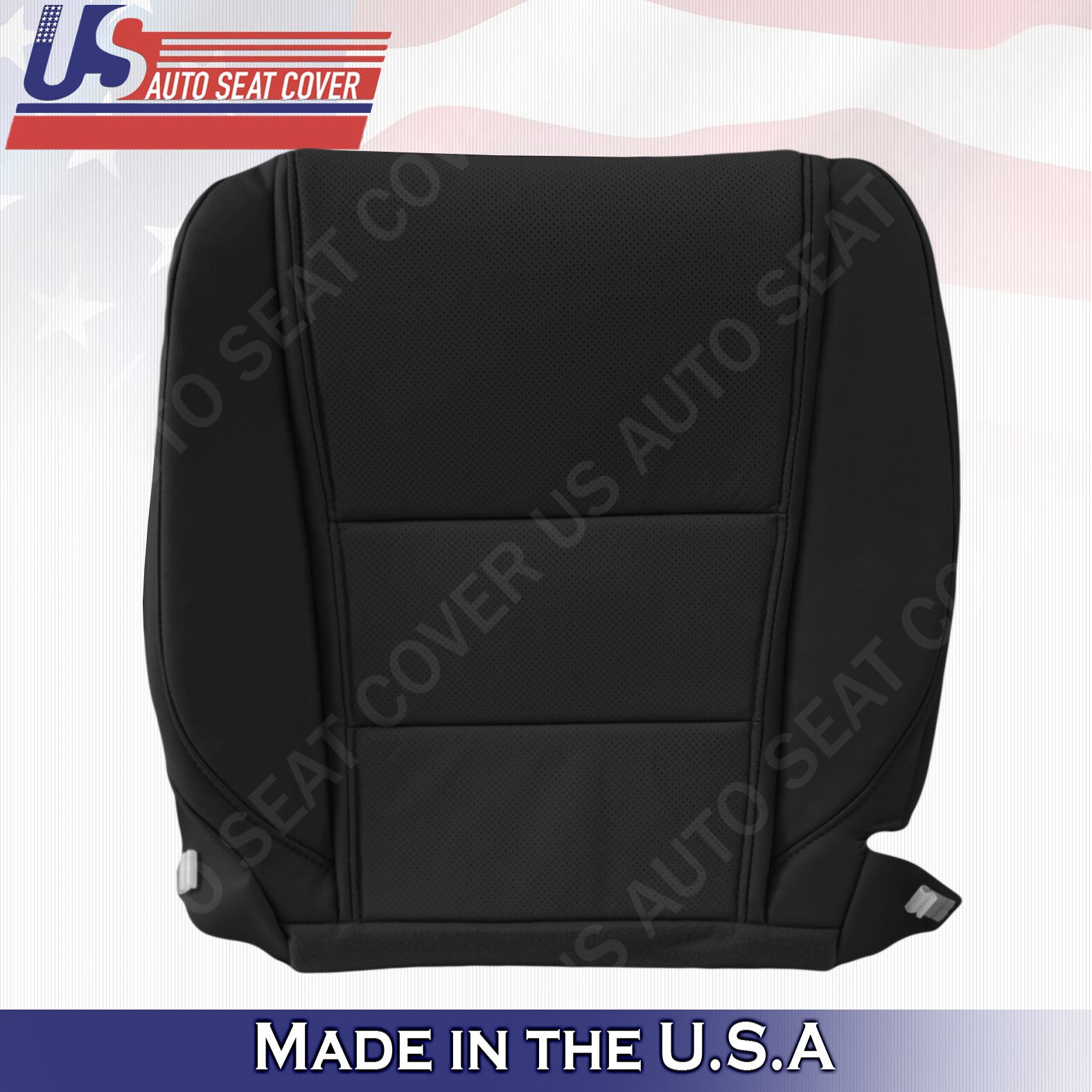 FOR 2009 2010 2011 2012 2013 2014 Acura TL LEFT bottom Leather Seat Cover Black