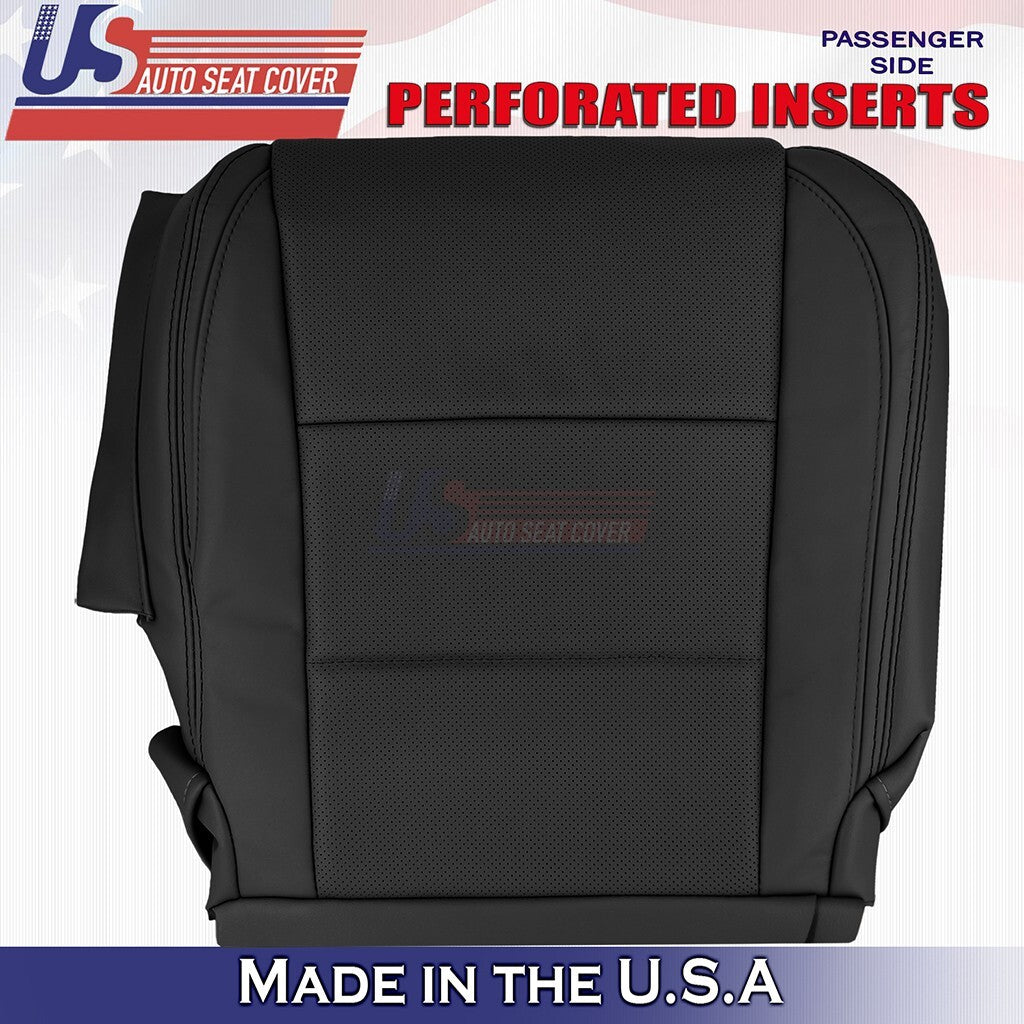 2017 2018 2019 2020 For Lexus GS350 Passenger Bottom Leather Seat Cover Black