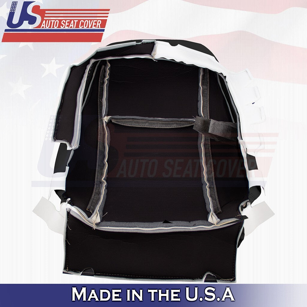 2007 to 2012 For Lexus LS460 LS600h Driver &Passenger Tops Leather Cover Black