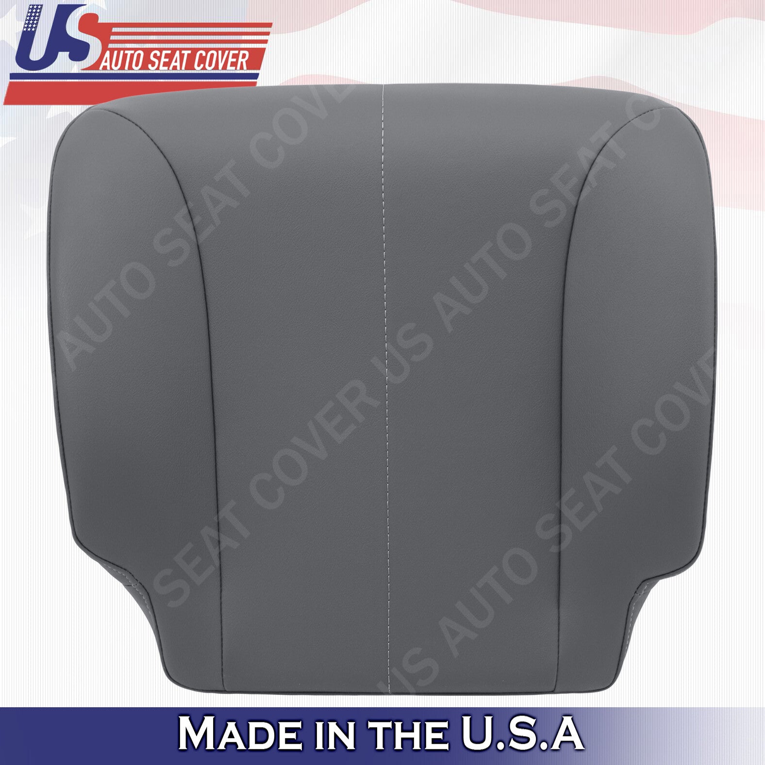 2002-2007 International Air Ride Seat Cover BOTTOMS Dark Gray Vinyl