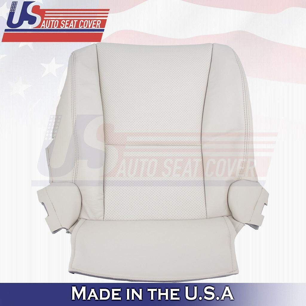 2007 to 2012 Fits Lexus LS600h Passenger Bottom &Top Leather Cover Alabaster