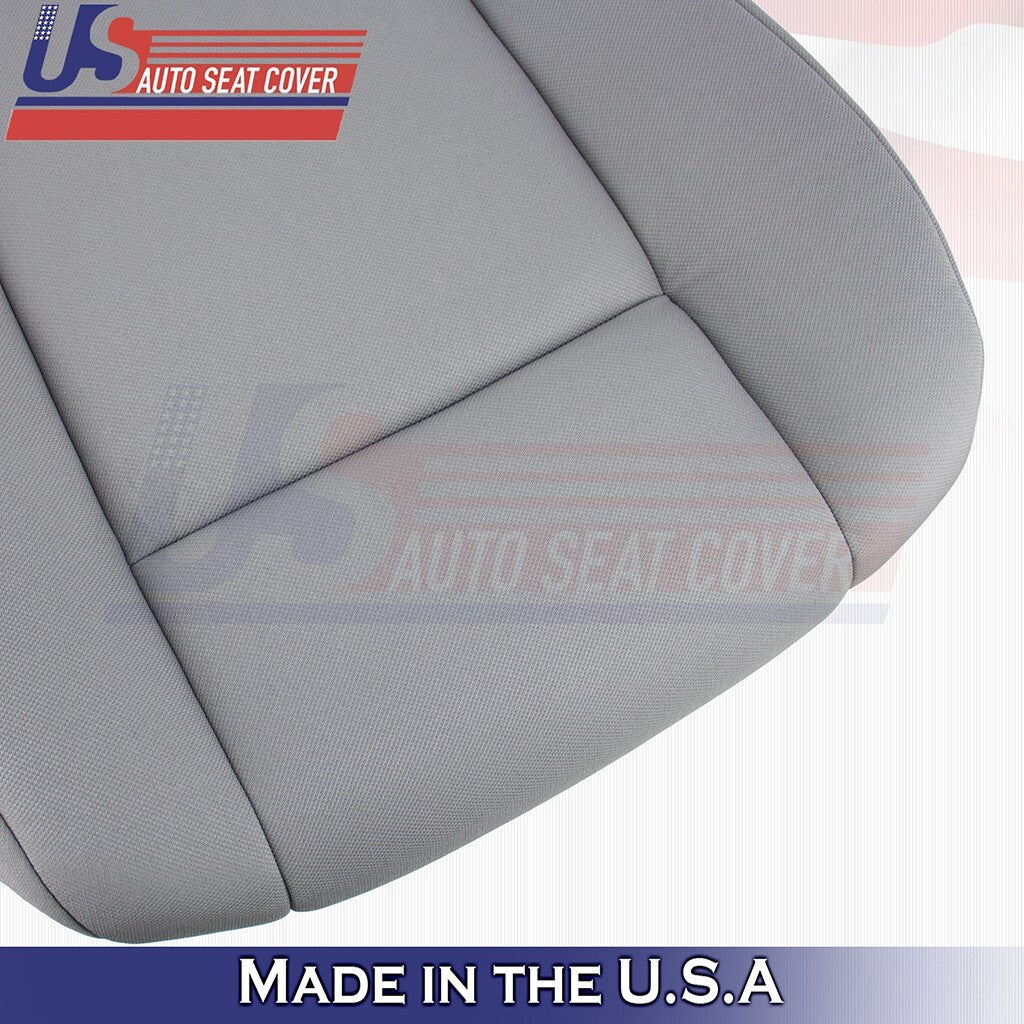 2009 to 2019 For Ford Econoline Van Driver & Passenger Bottoms Cloth Cover Gray