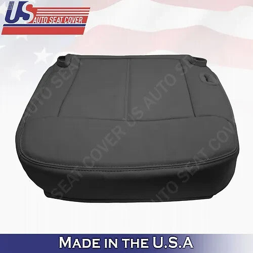 2003 - 2011 For Lincoln Town Car Front 2x Top 2x Bottom Leather Seat Cover Black