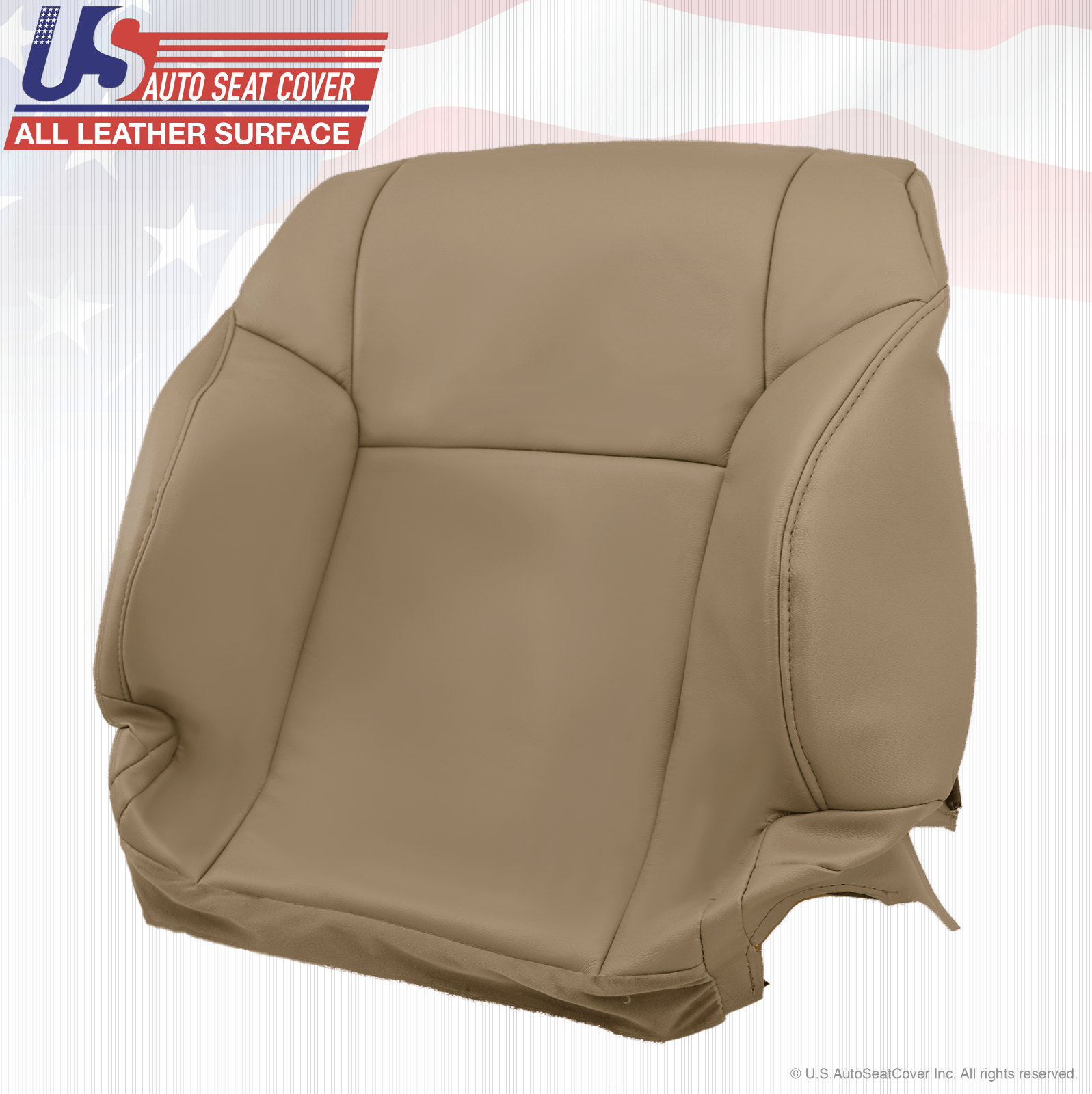 Fits 2003-2009 Toyota 4runner Driver lean back leather seat cover