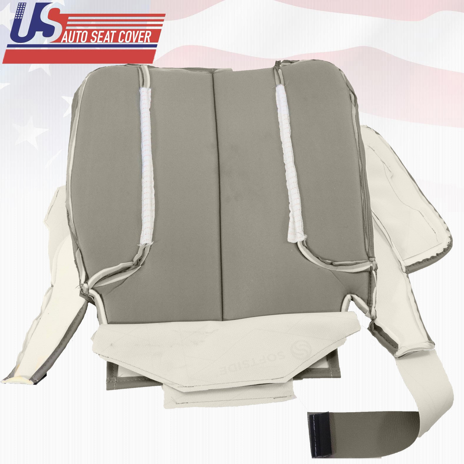 2003-2005 ForDodge Ram 3500 SLT Driver Bottom Replacement Leather Seat Cover Tan