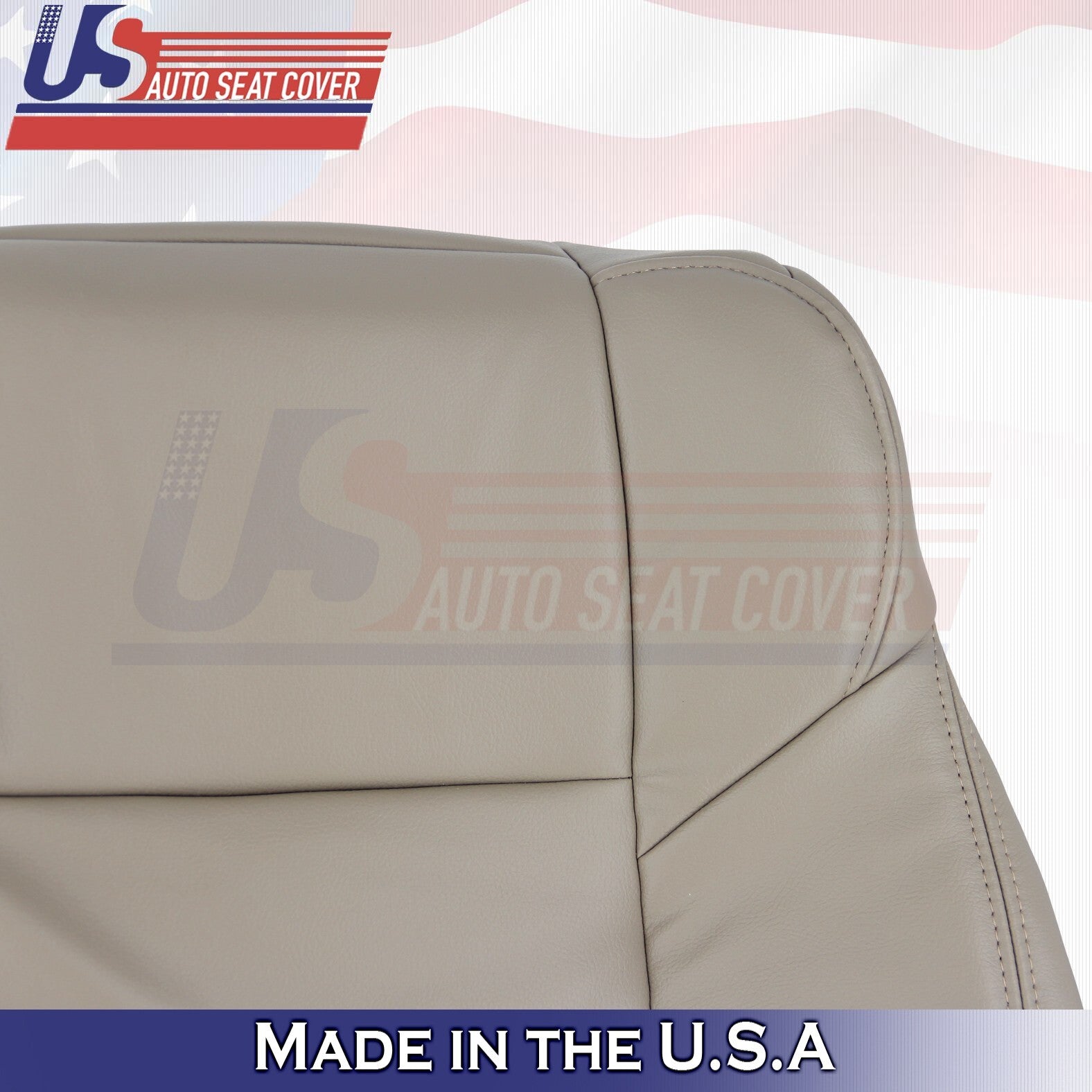 2012 -2016 FITS Honda CR-V Passenger Bottom & Top Genuine Leather Cover Tan
